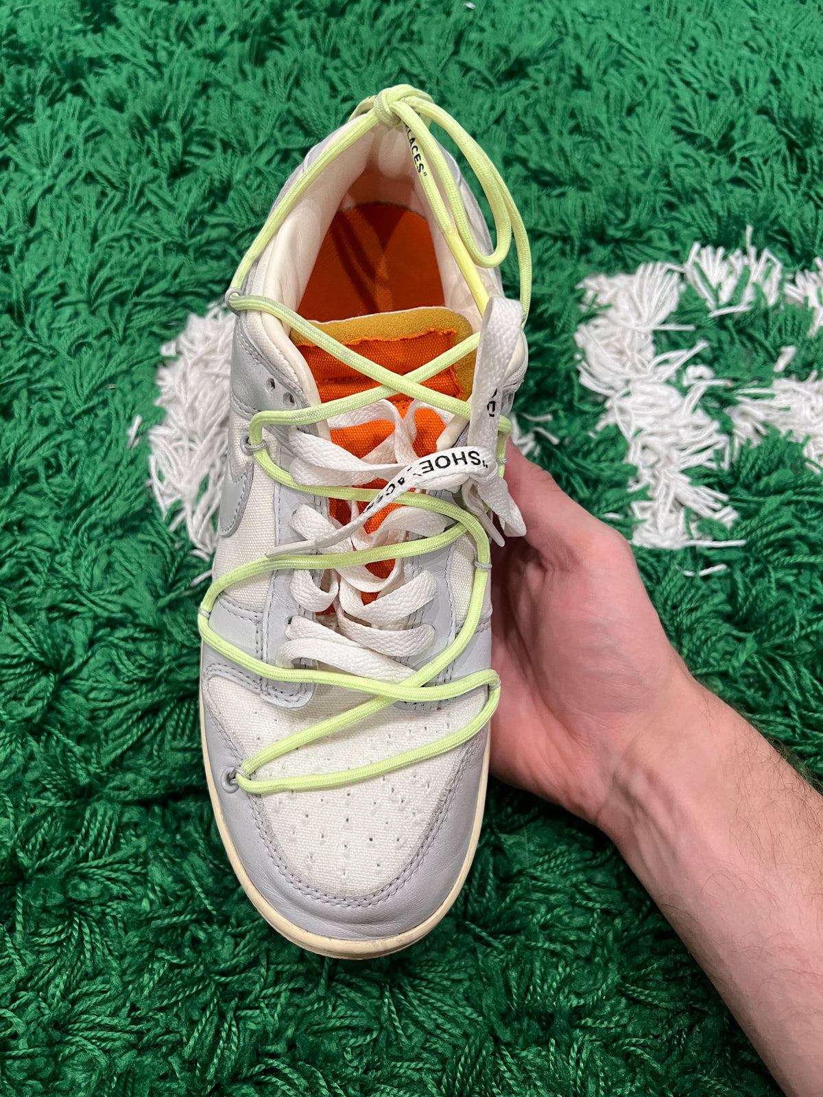 Nike Dunk Low Off-White Lot 43 (Preowned 8M)