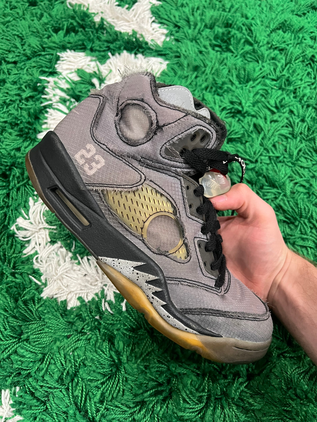 Jordan 5 Off-White Muslin (Preowned 7M)