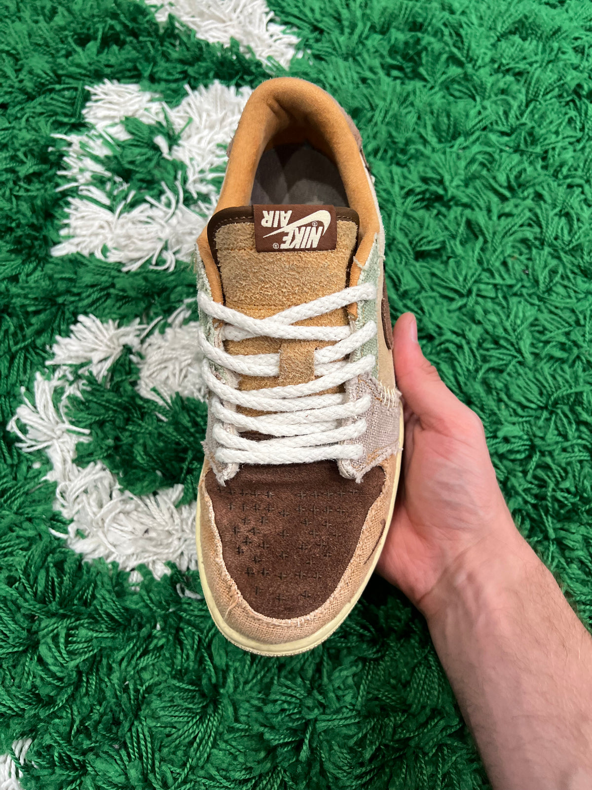 Jordan 1 Low Zion Williamson Voodoo (Preowned 8M)