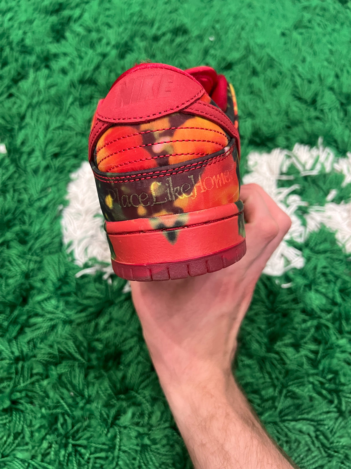 Nike SB Dunk Low The Wizard of Oz Poppy Field (Preowned 8M)