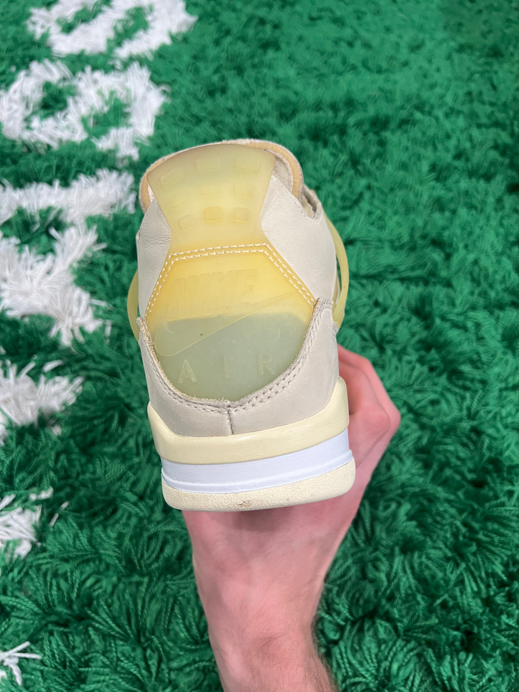 Jordan 4 Off-White Sail (Women's) (Preowned 7.5M/9W)