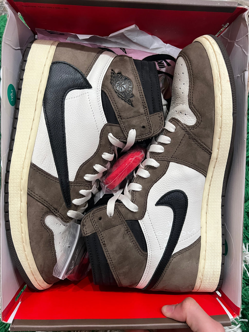 Jordan 1 High Travis Scott Mocha (Pre-Owned Size 12M)