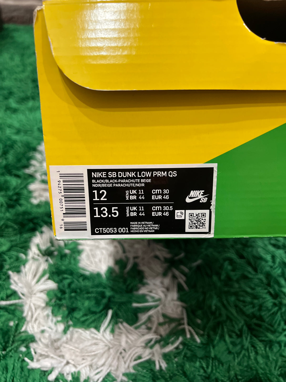 Nike SB Dunk Low Travis Scott (Preowned 12M)