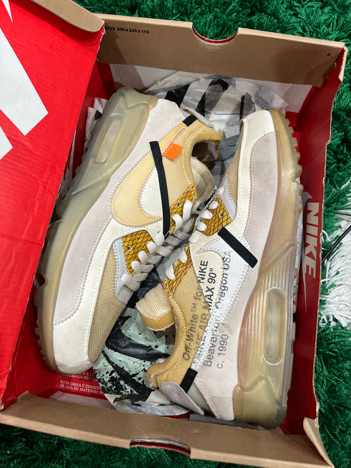 Nike Air Max 90 Off-White (Preowned 8.5M)