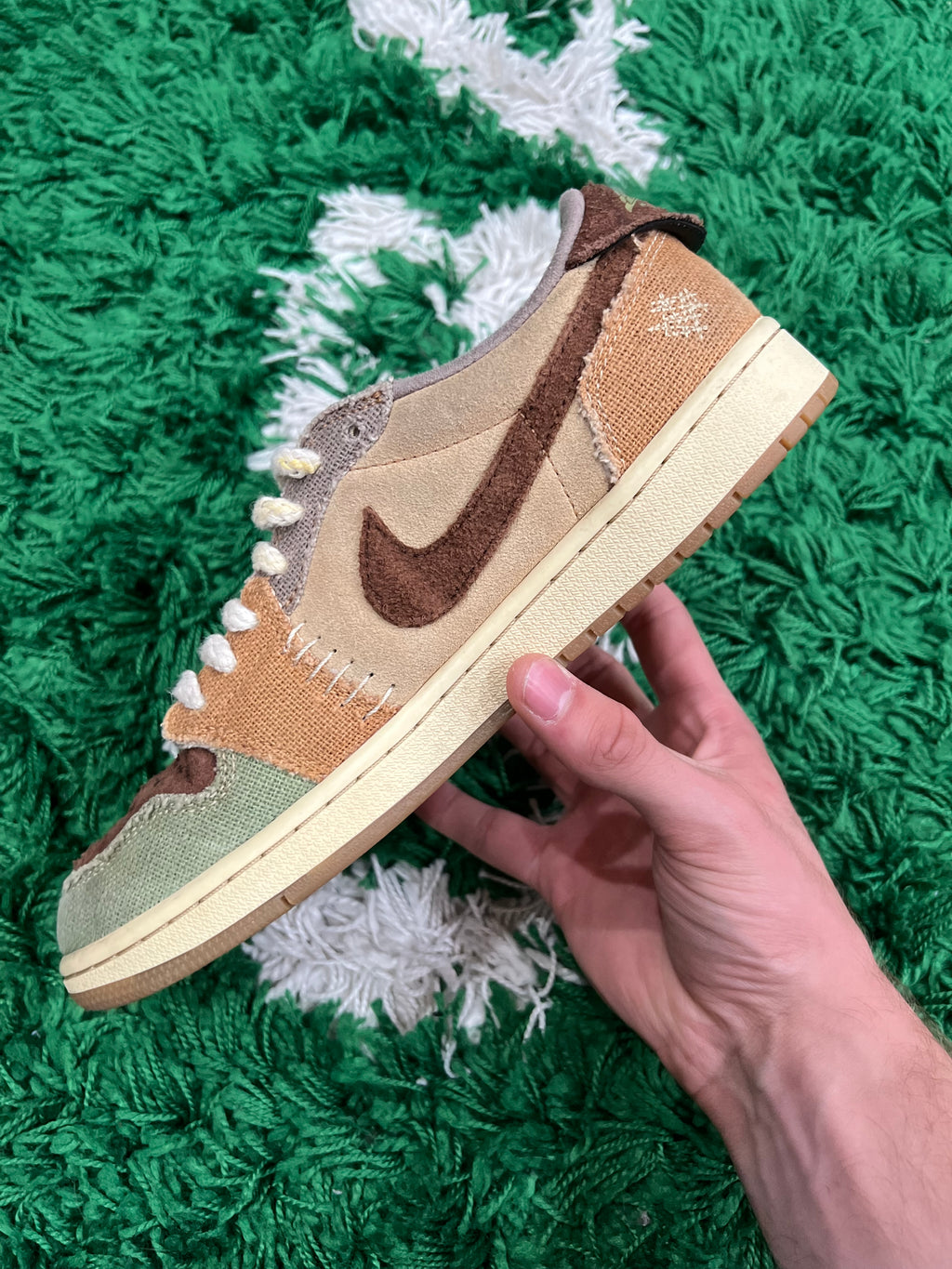 Jordan 1 Low Zion Williamson Voodoo (Preowned 8M)