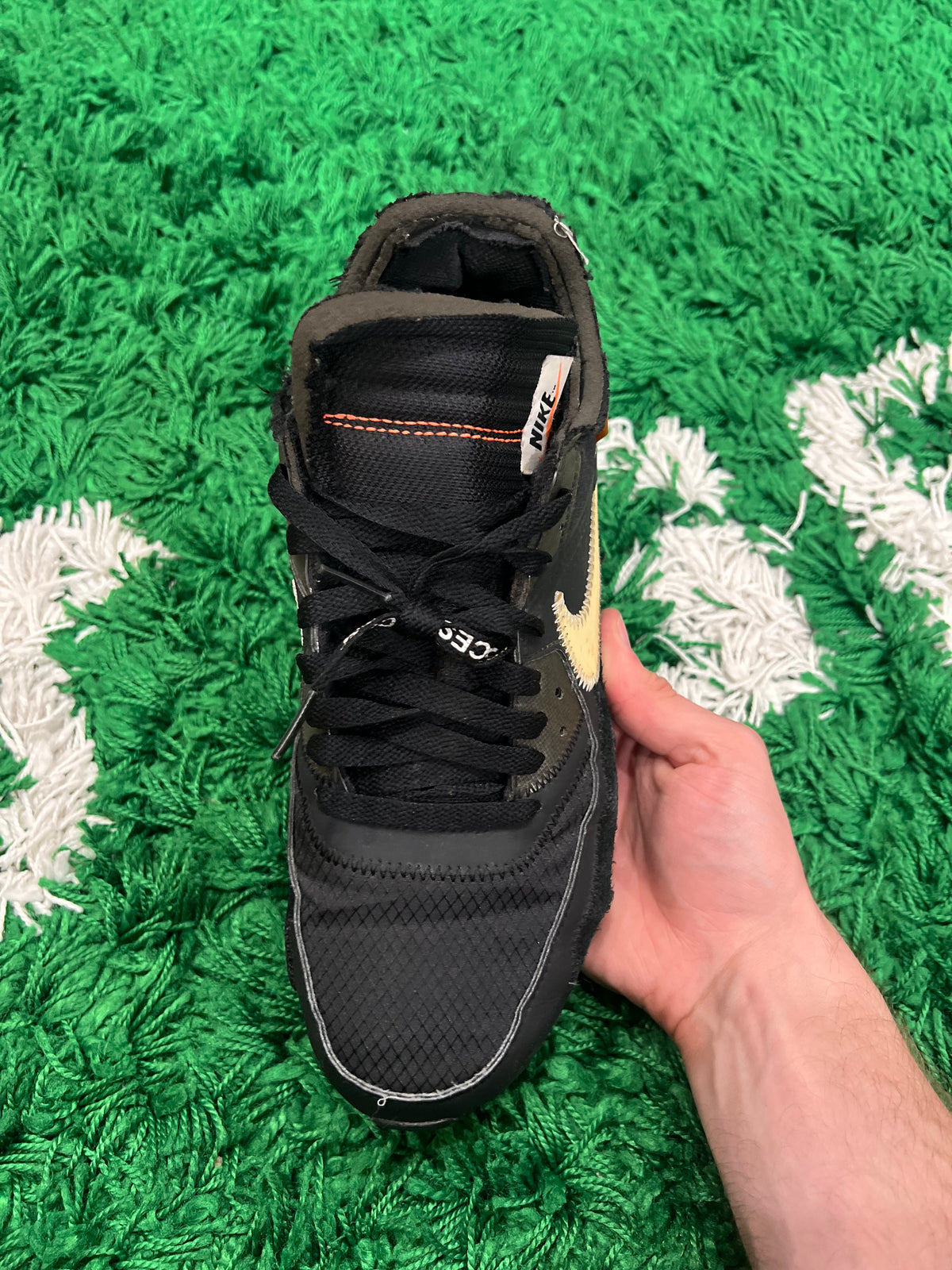 Nike Air Max 90 Off-White Black (Preowned 10M)