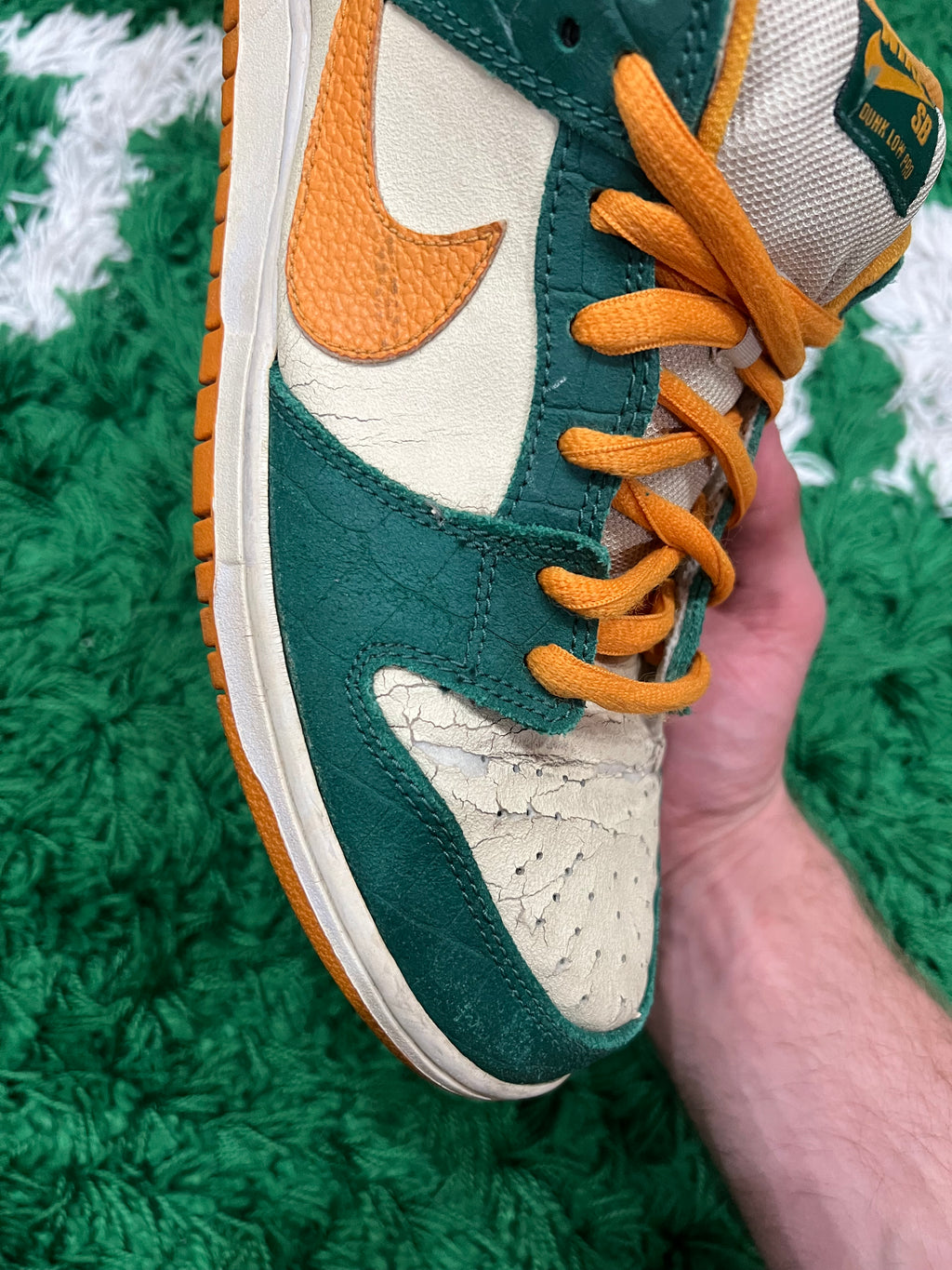 Nike SB Dunk Low Legion Pine Kumquat (Preowned 11M)