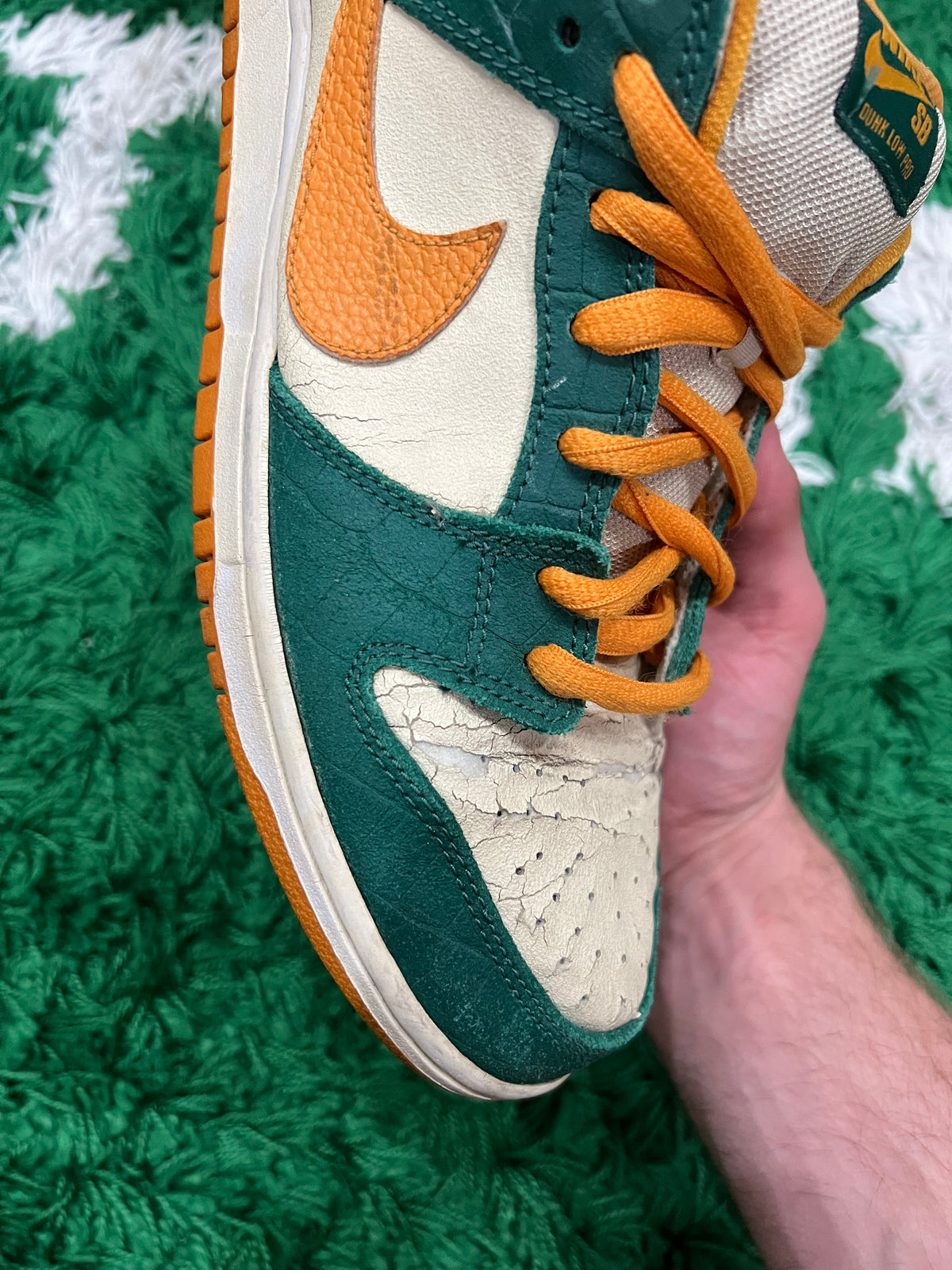 Nike SB Dunk Low Legion Pine Kumquat (Preowned 11M)