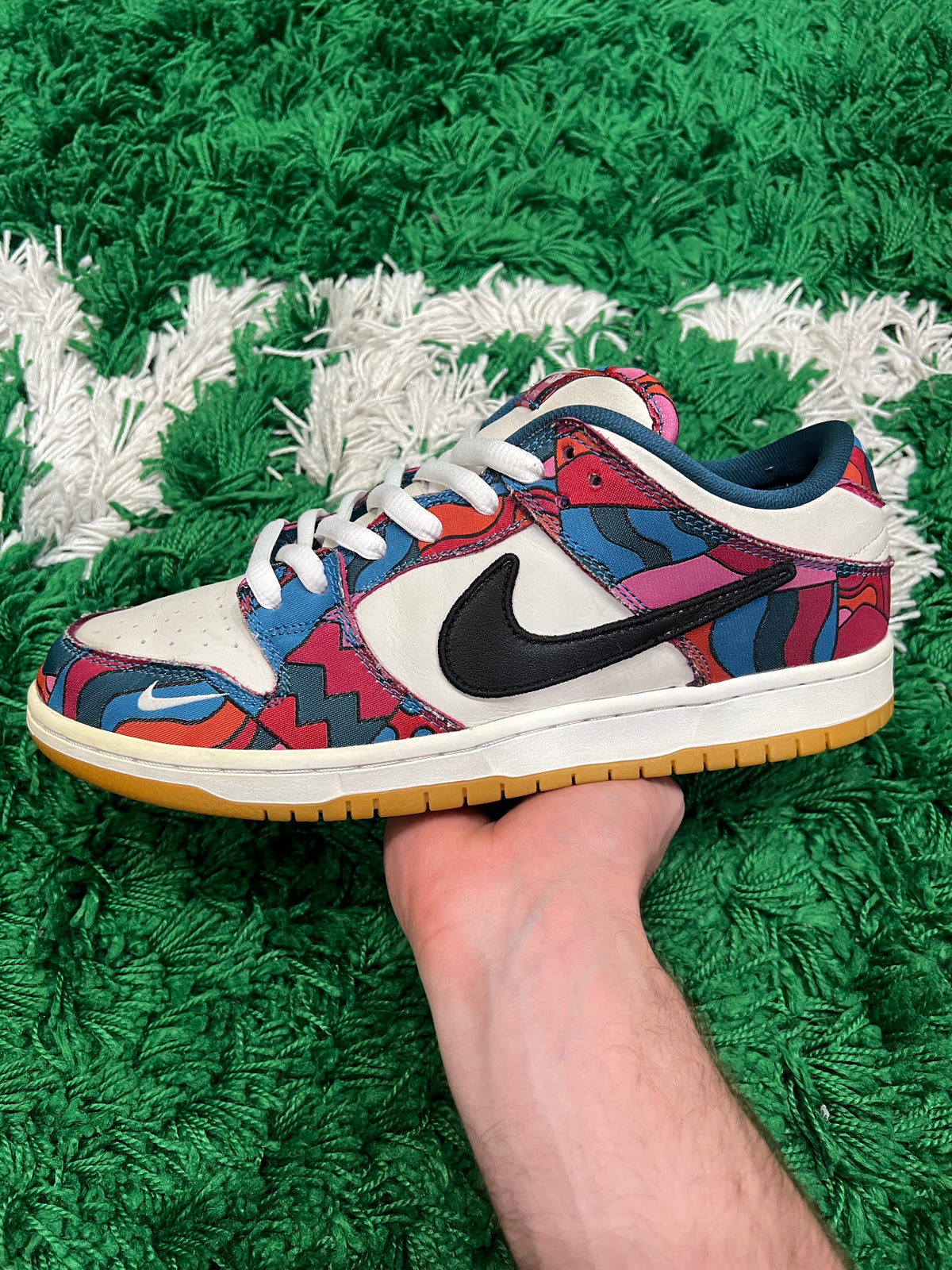 Nike SB Dunk Low Parra Abstract Art (2021) (Preowned 10M)