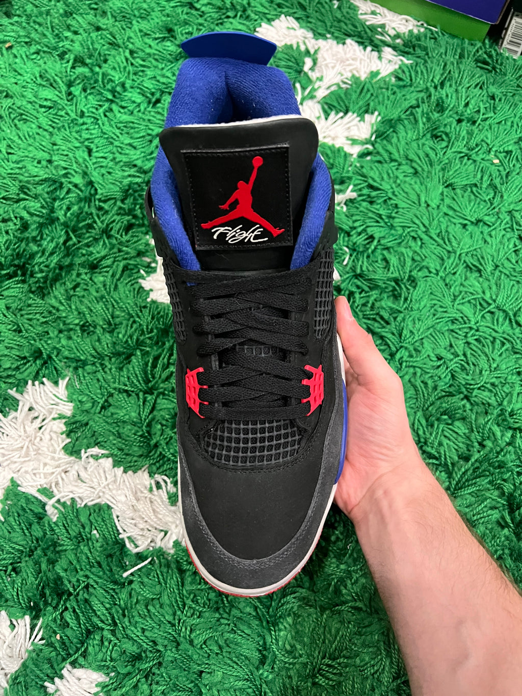 Jordan 4 Rare Air (White Lettering) (Preowned 12M)