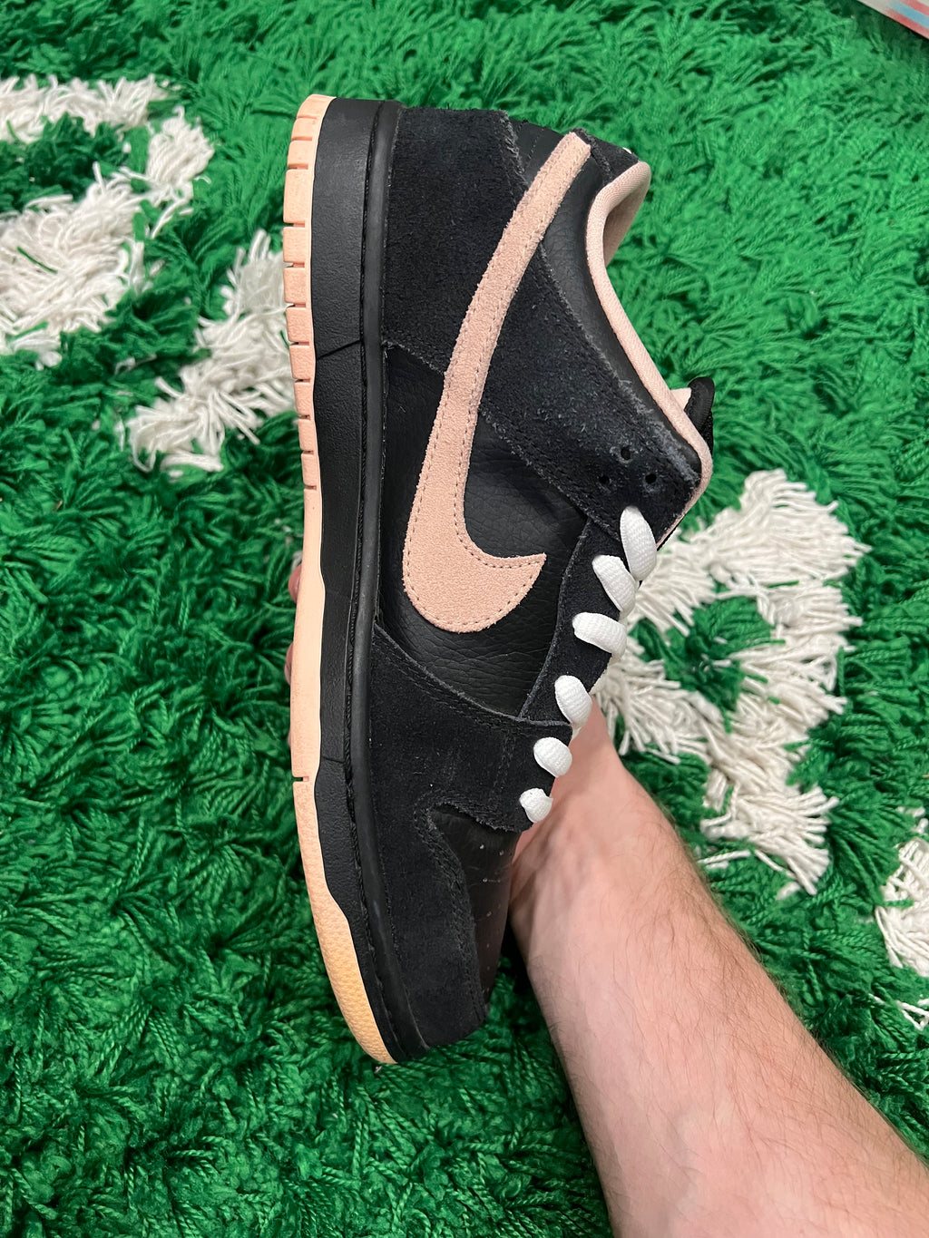 Nike SB Dunk Low Black Washed Coral (Preowned 9.5M)