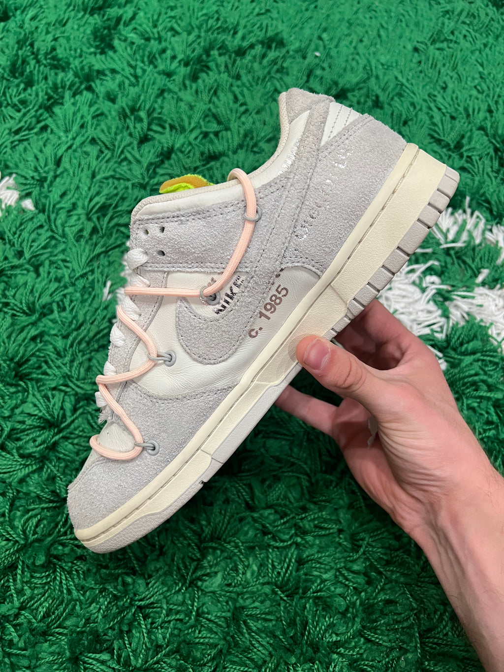 Nike Dunk Low Off-White Lot 12 (Preowned 9.5M)