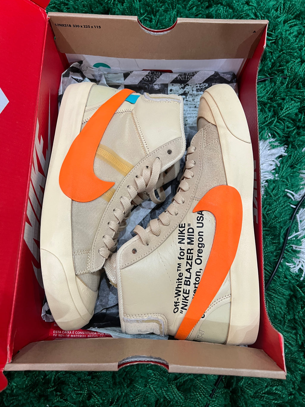 Nike Blazer Mid Off-White All Hallow's Eve (Preowned 8M)