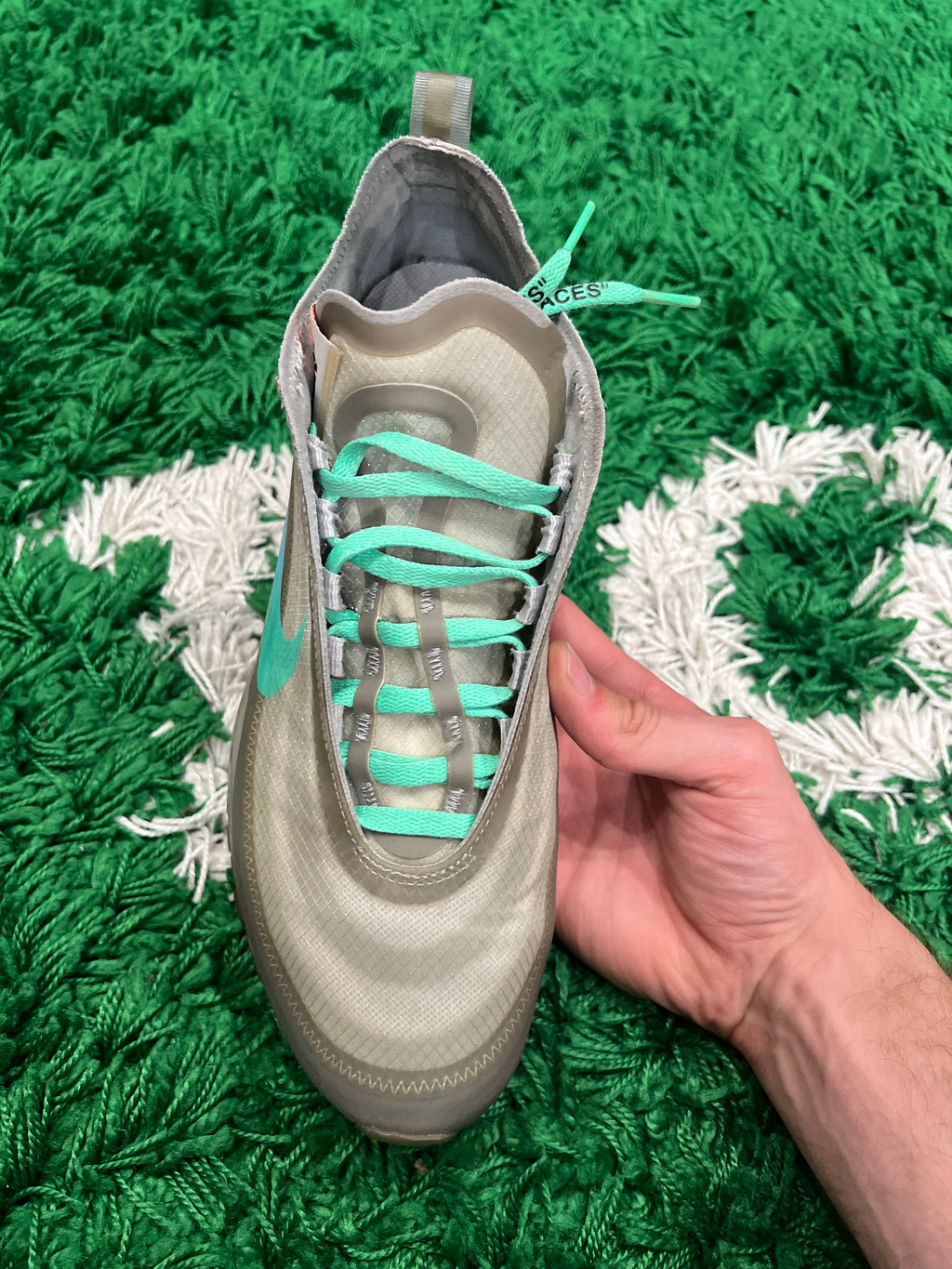 Nike Air Max 97 Off-White Menta (Preowned 8M)