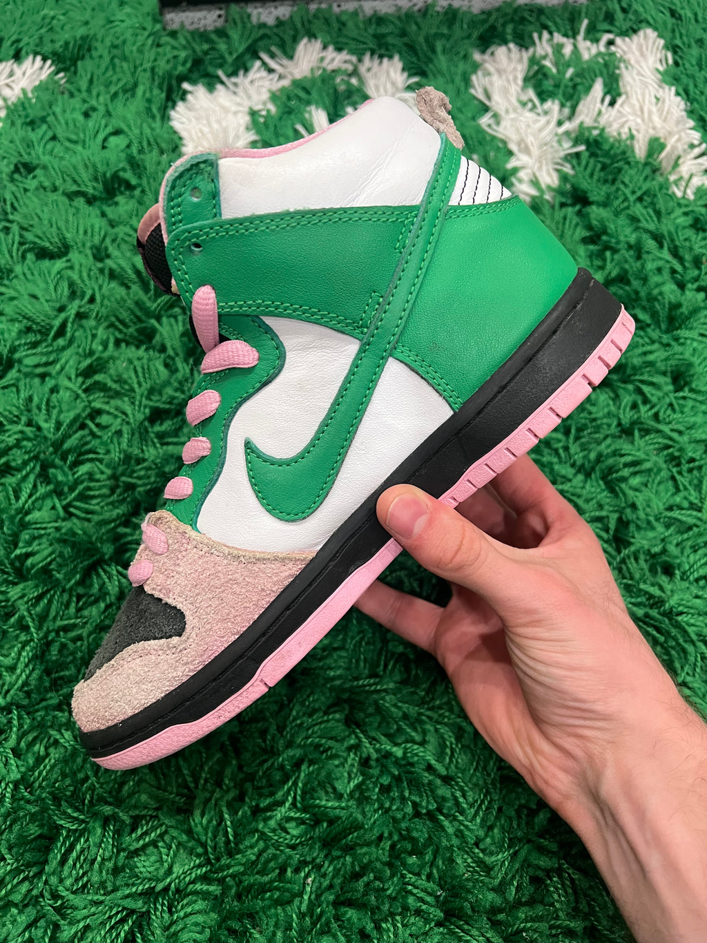 Nike SB Dunk High Invert Celtics (Preowned 5.5M)