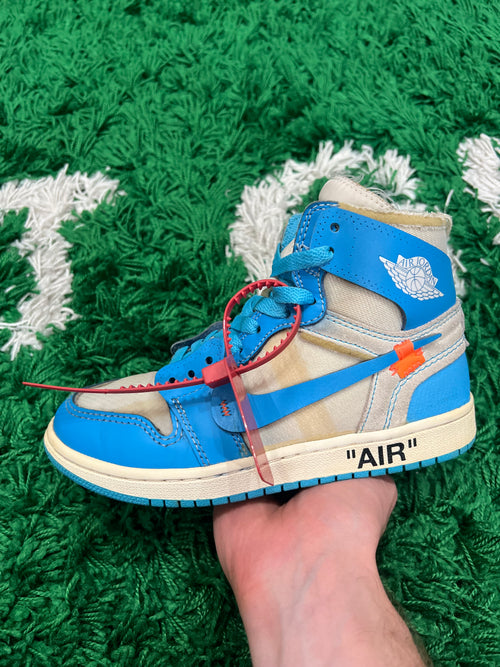 Jordan 1 High Off-White University Blue (Preowned 4M)