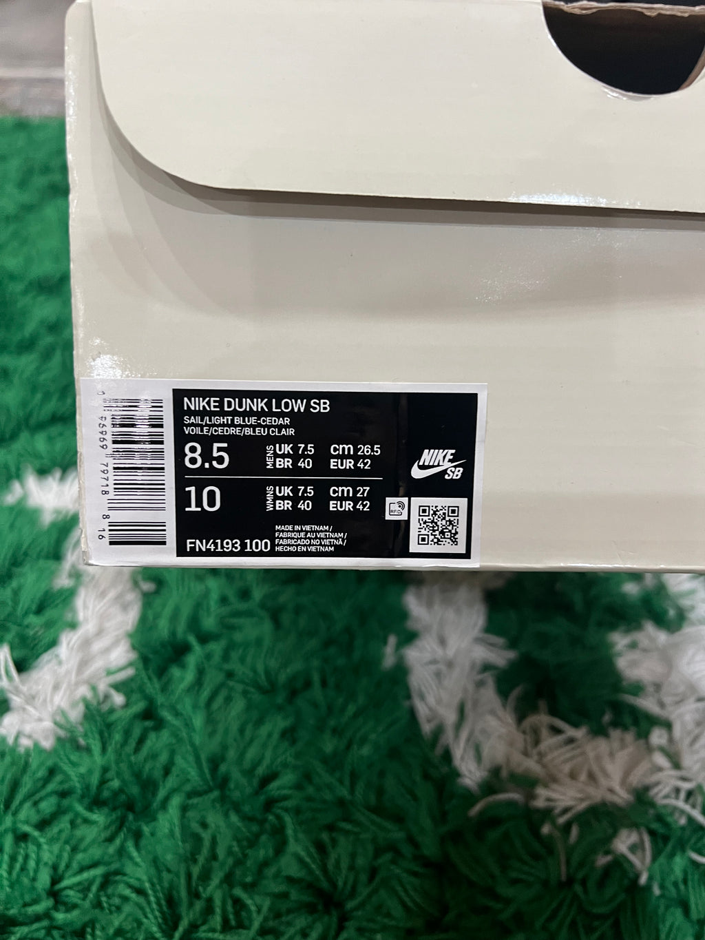 Nike SB Dunk Low Crenshaw Skate Club (Preowned 8.5M)