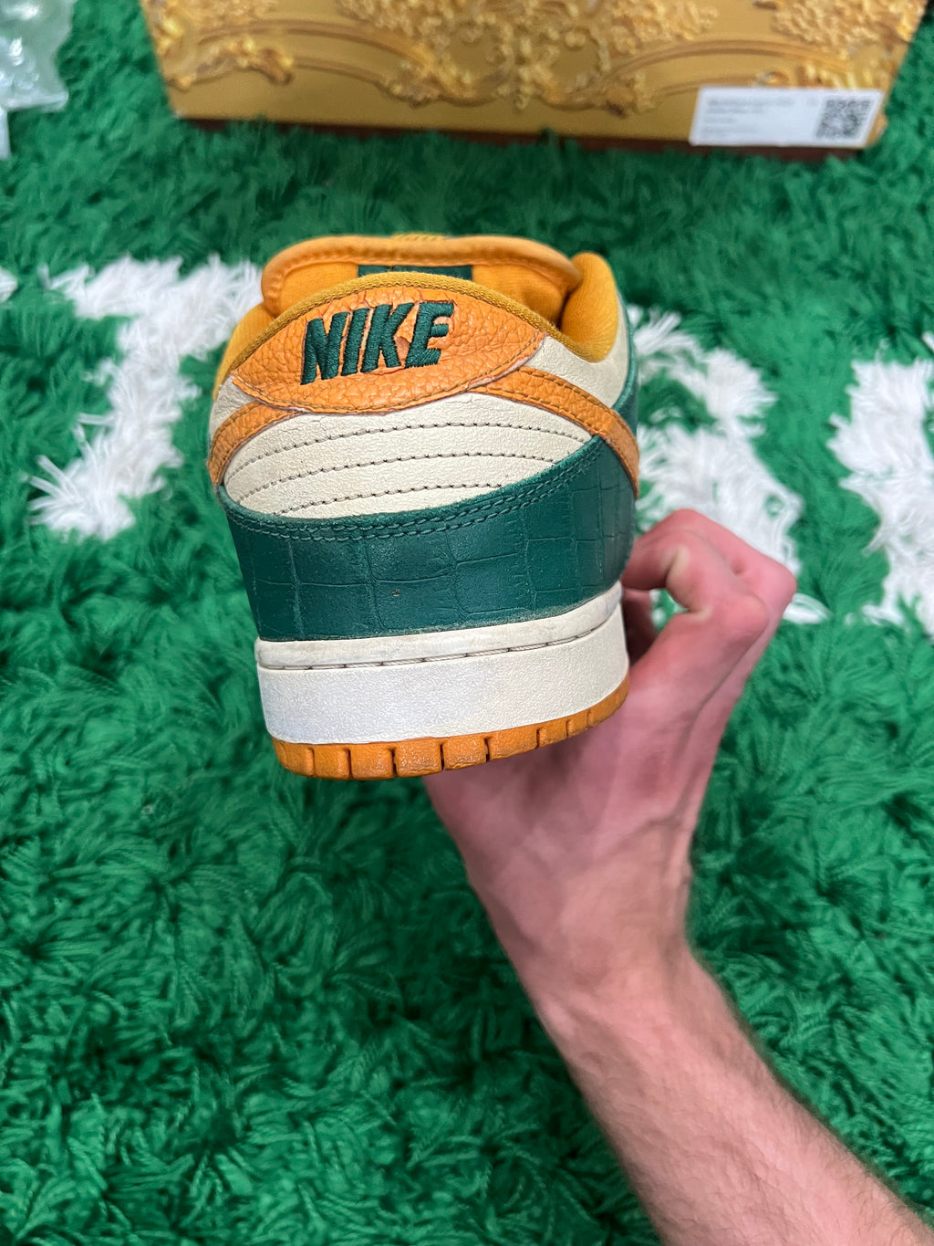 Nike SB Dunk Low Legion Pine Kumquat (Preowned 11M)