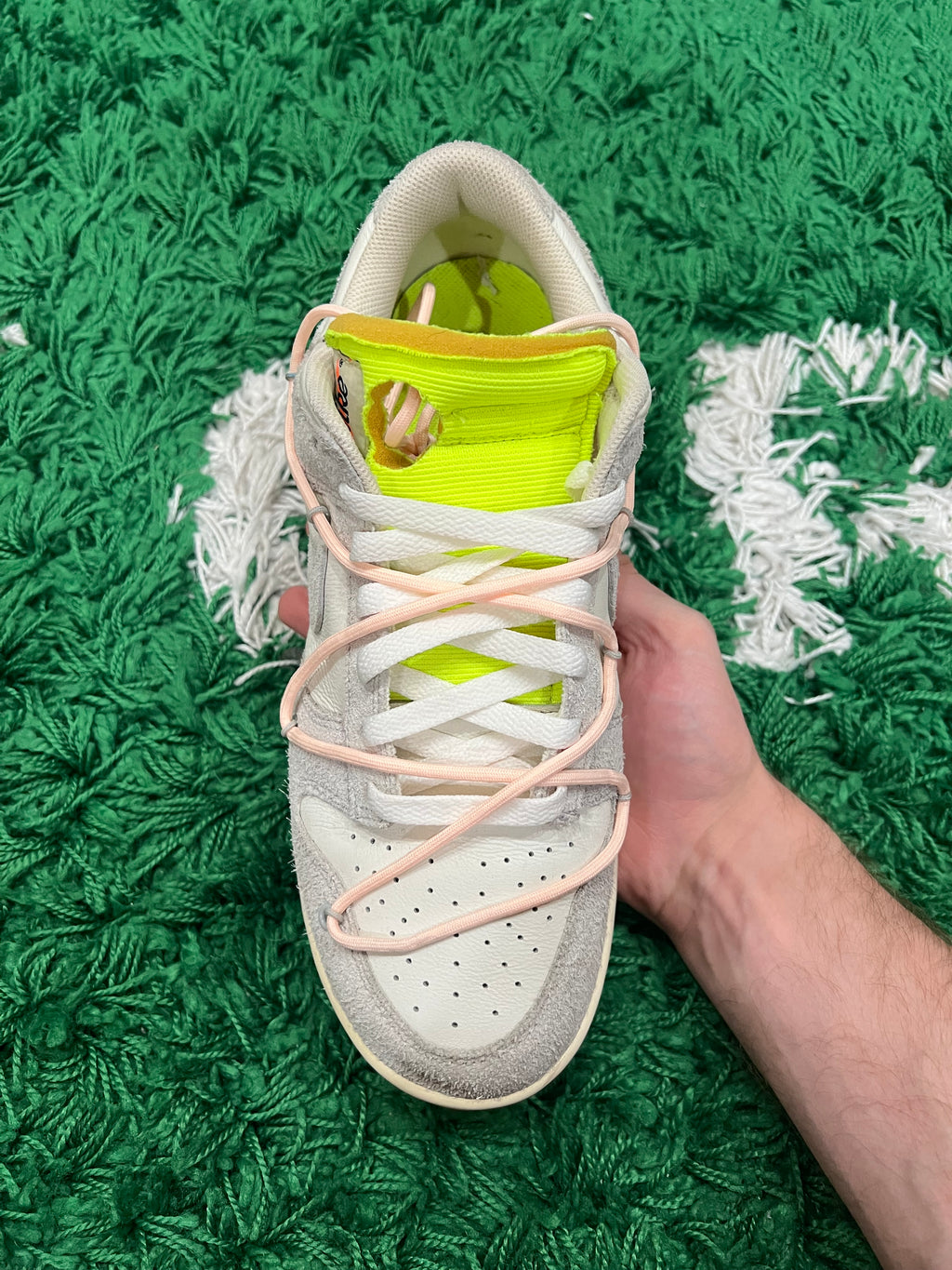 Nike Dunk Low Off-White Lot 12 (Preowned 9.5M)