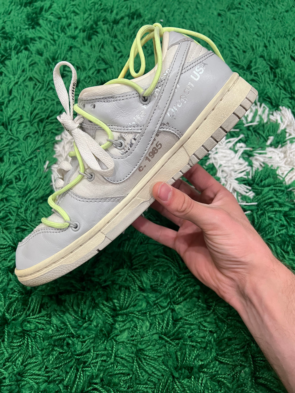 Nike Dunk Low Off-White Lot 43 (Preowned 8M)