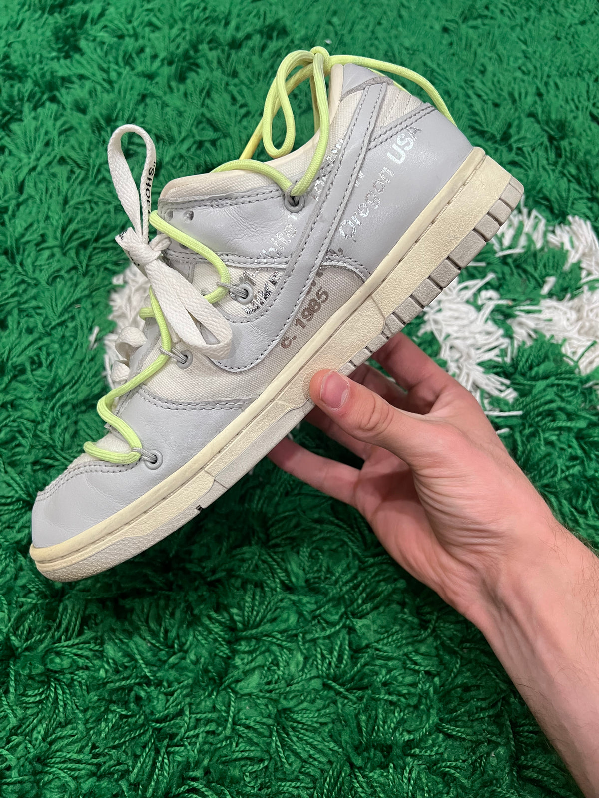 Nike Dunk Low Off-White Lot 43 (Preowned 8M)