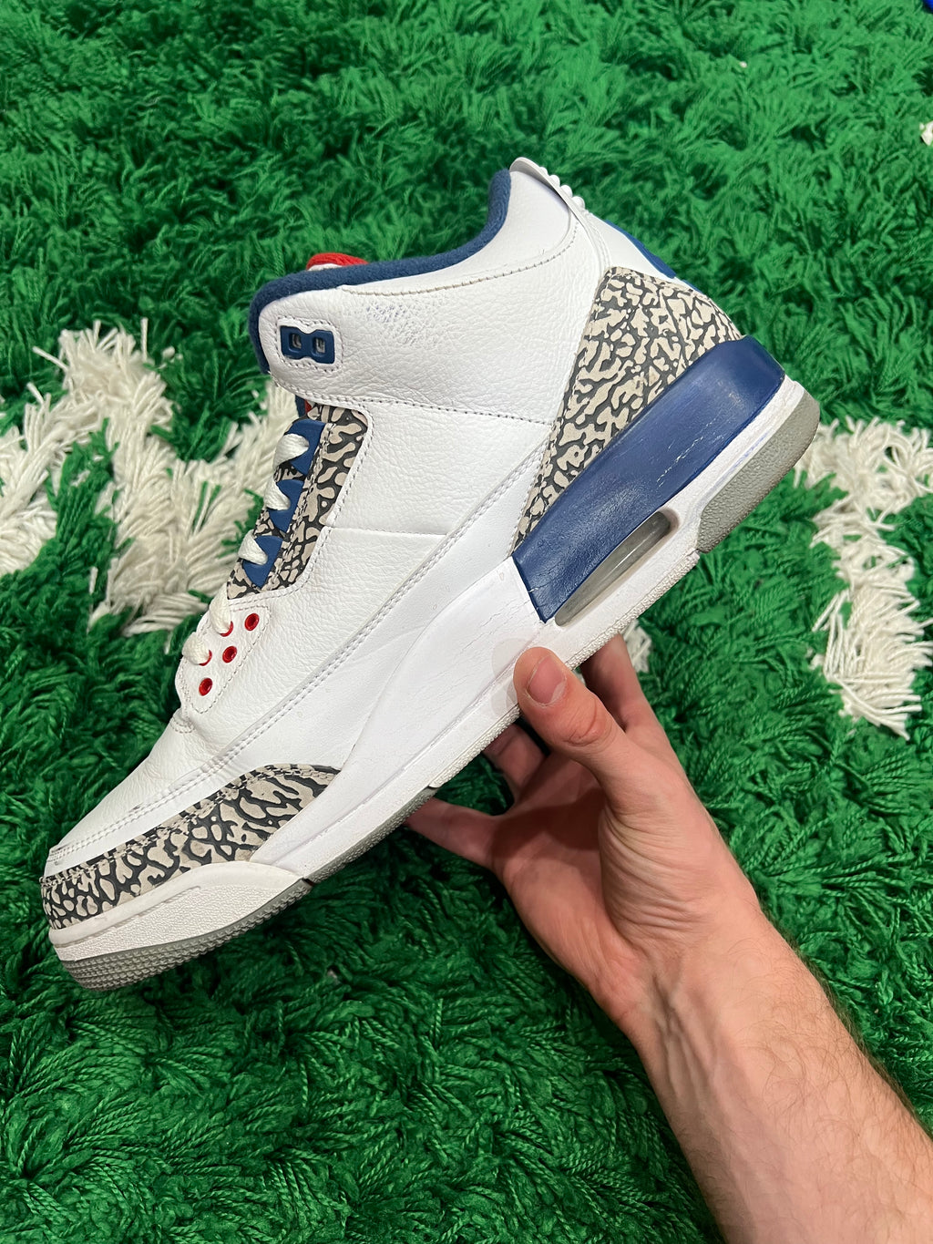 Jordan 3 True Blue (2016) (Preowned 13M)