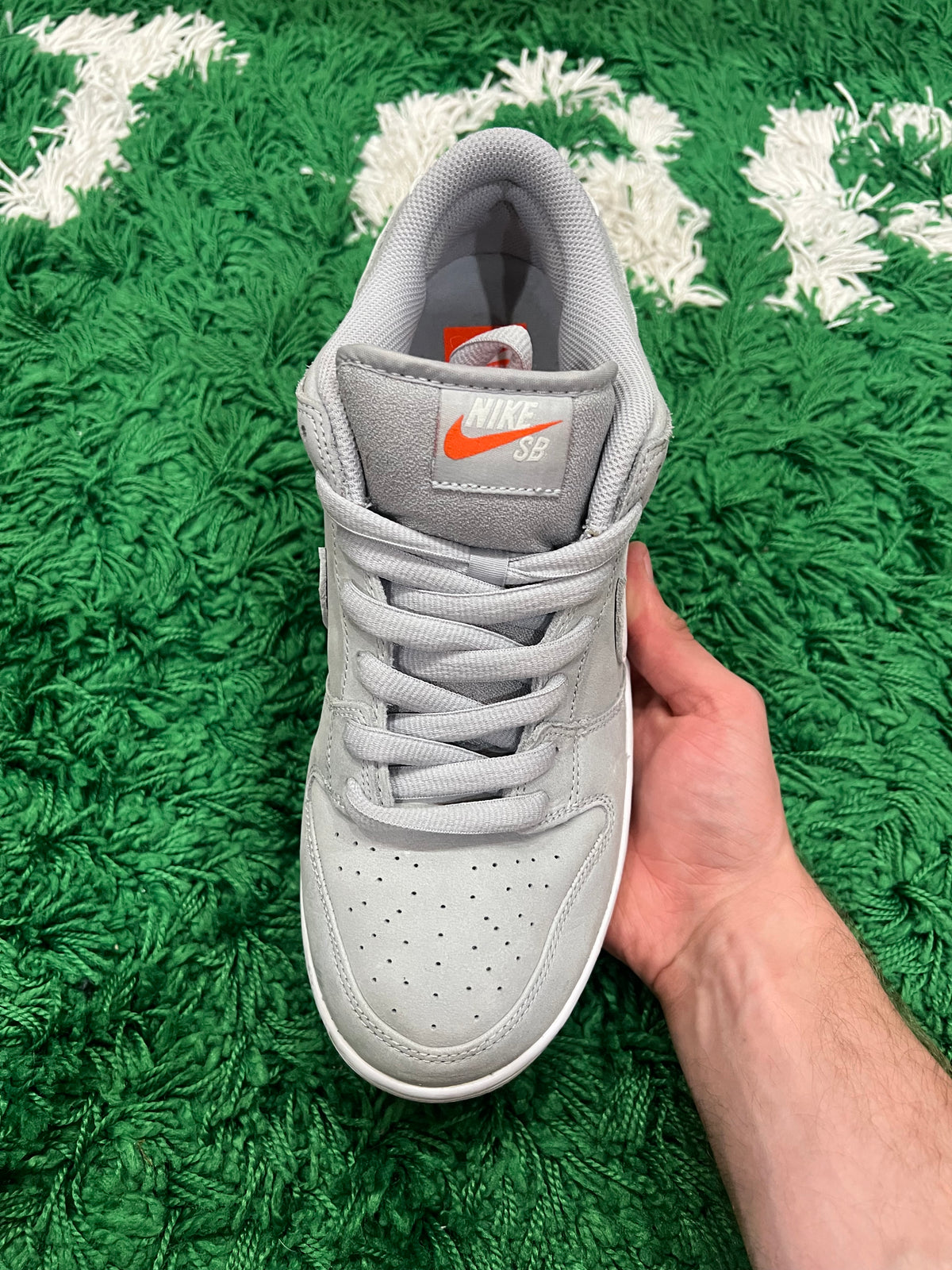 Nike SB Dunk Low Orange Label Wolf Grey Gum (Preowned 10M)