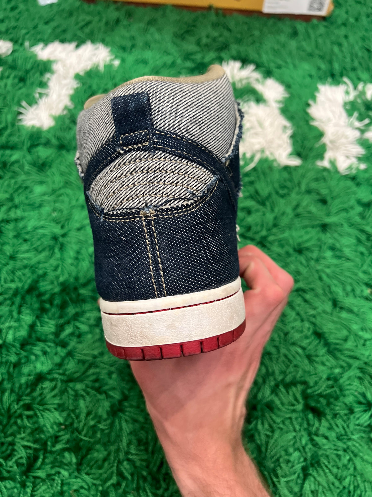 Nike SB Dunk High Reese Forbes Denim (Preowned 9M)