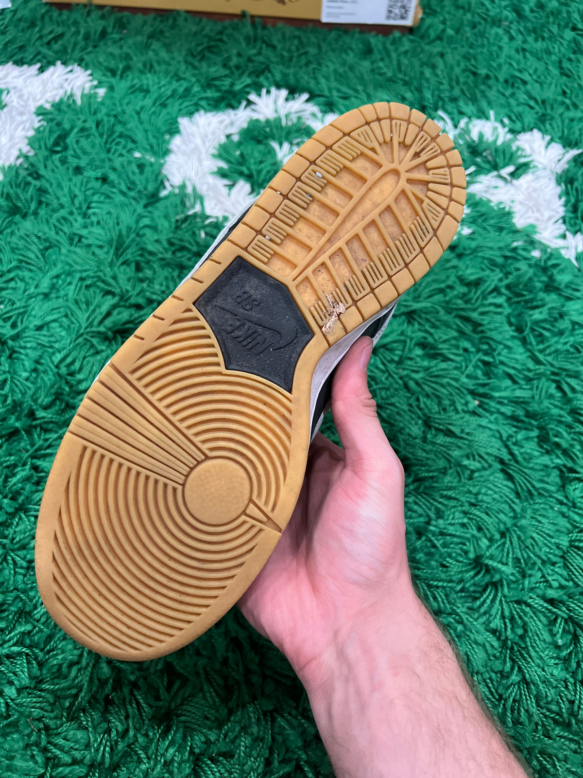 Nike SB Dunk Low Black Gum (Preowned 8.5M)