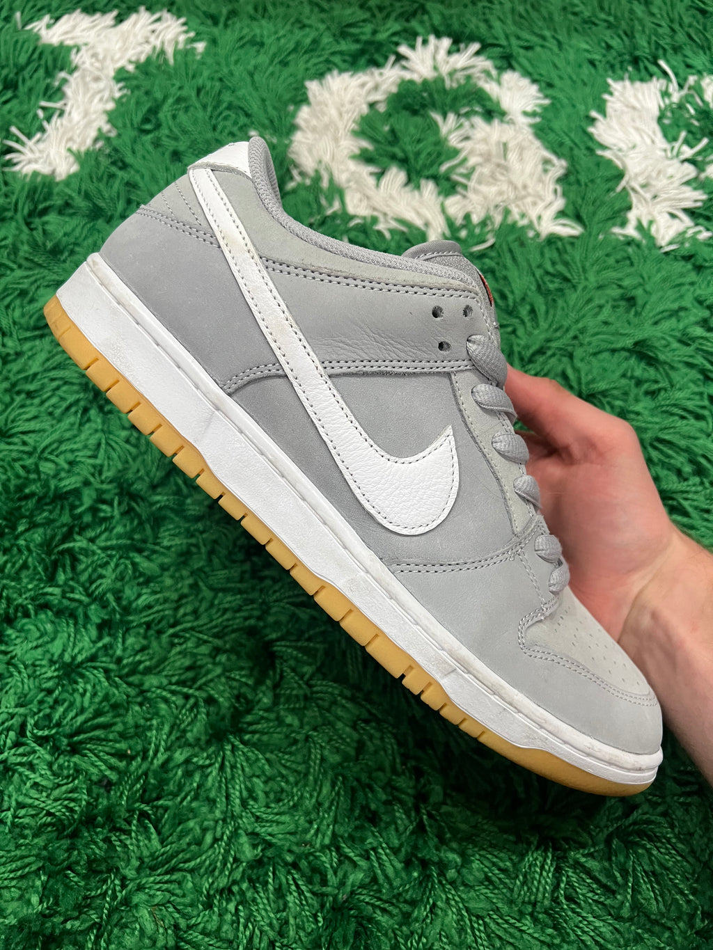 Nike SB Dunk Low Orange Label Wolf Grey Gum (Preowned 10M)