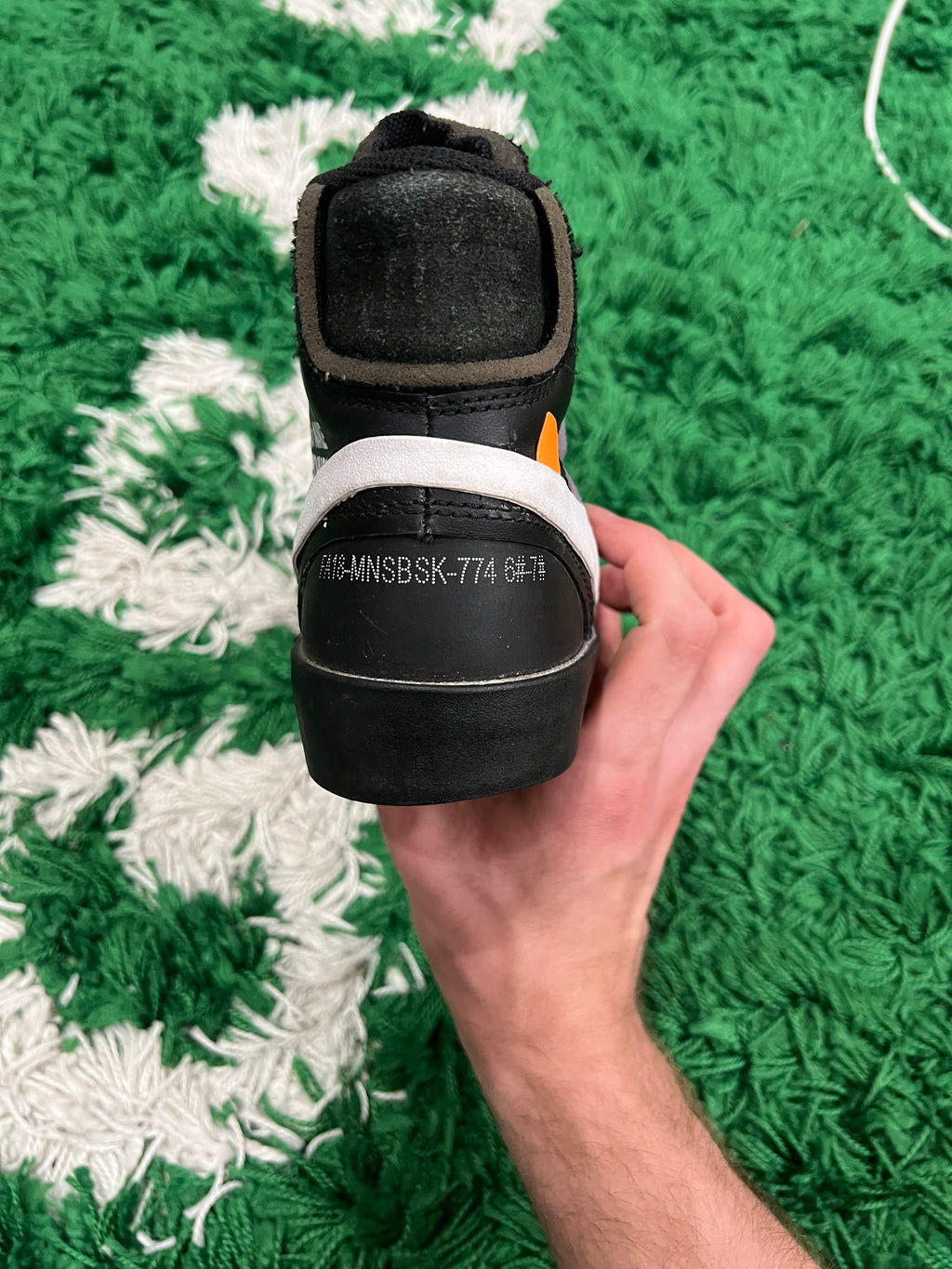 Nike Blazer Mid Off-White Grim Reaper (Preowned 7M)