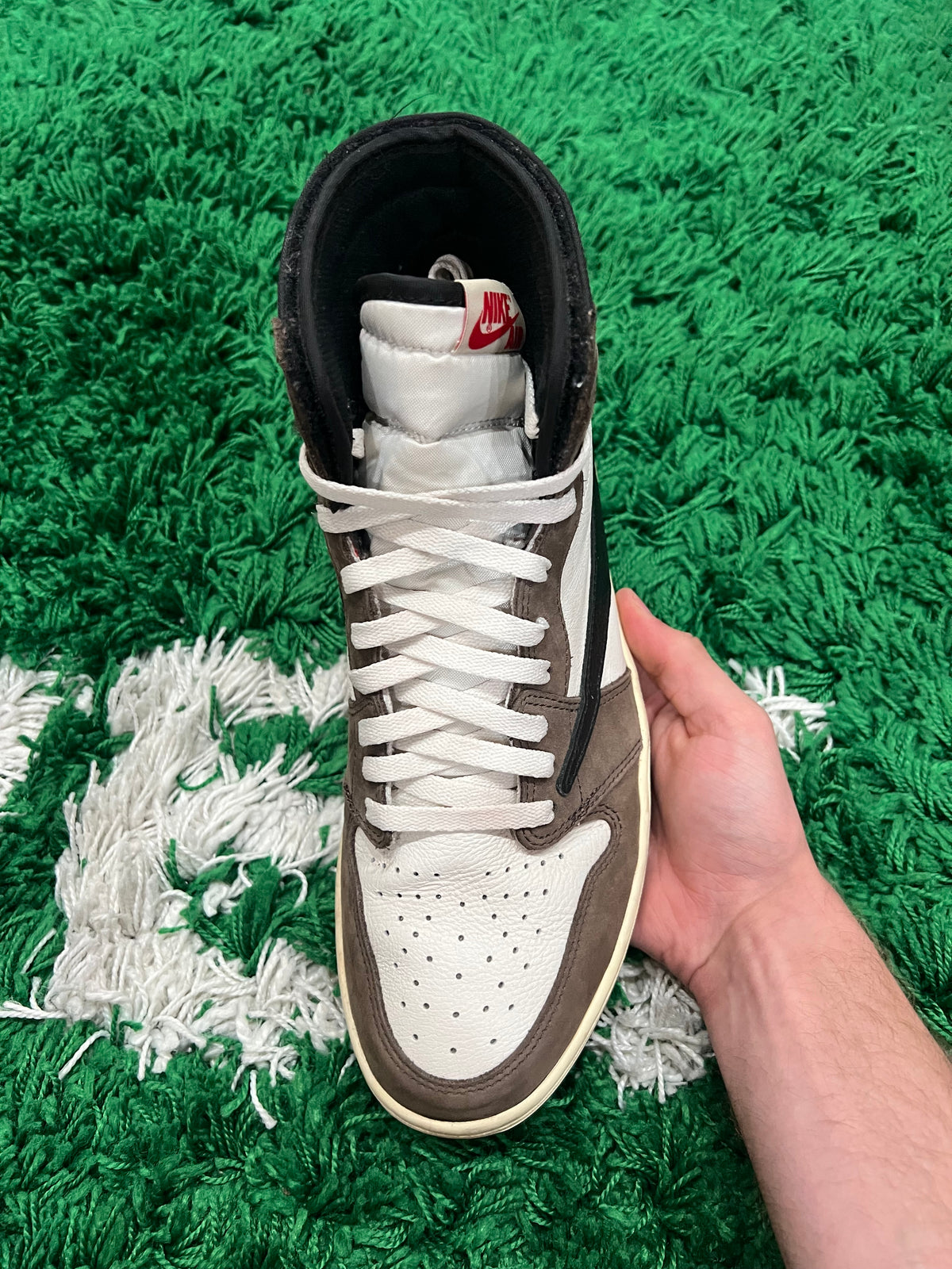 Jordan 1 High Travis Scott Mocha (Pre-Owned Size 12M)
