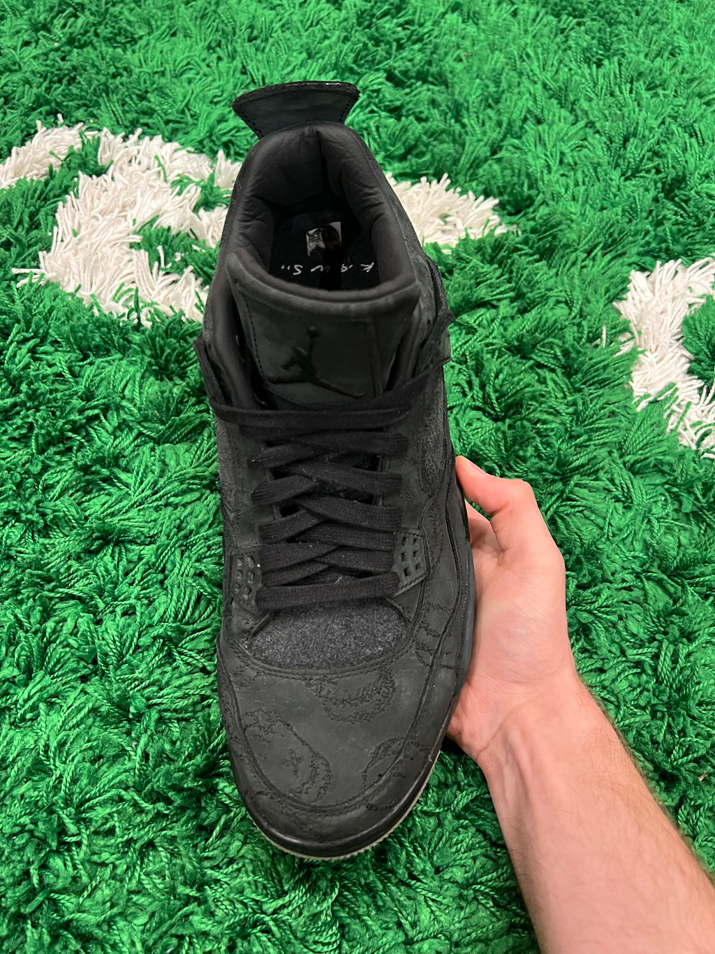 Jordan 4 Kaws Black (Preowned 12M)
