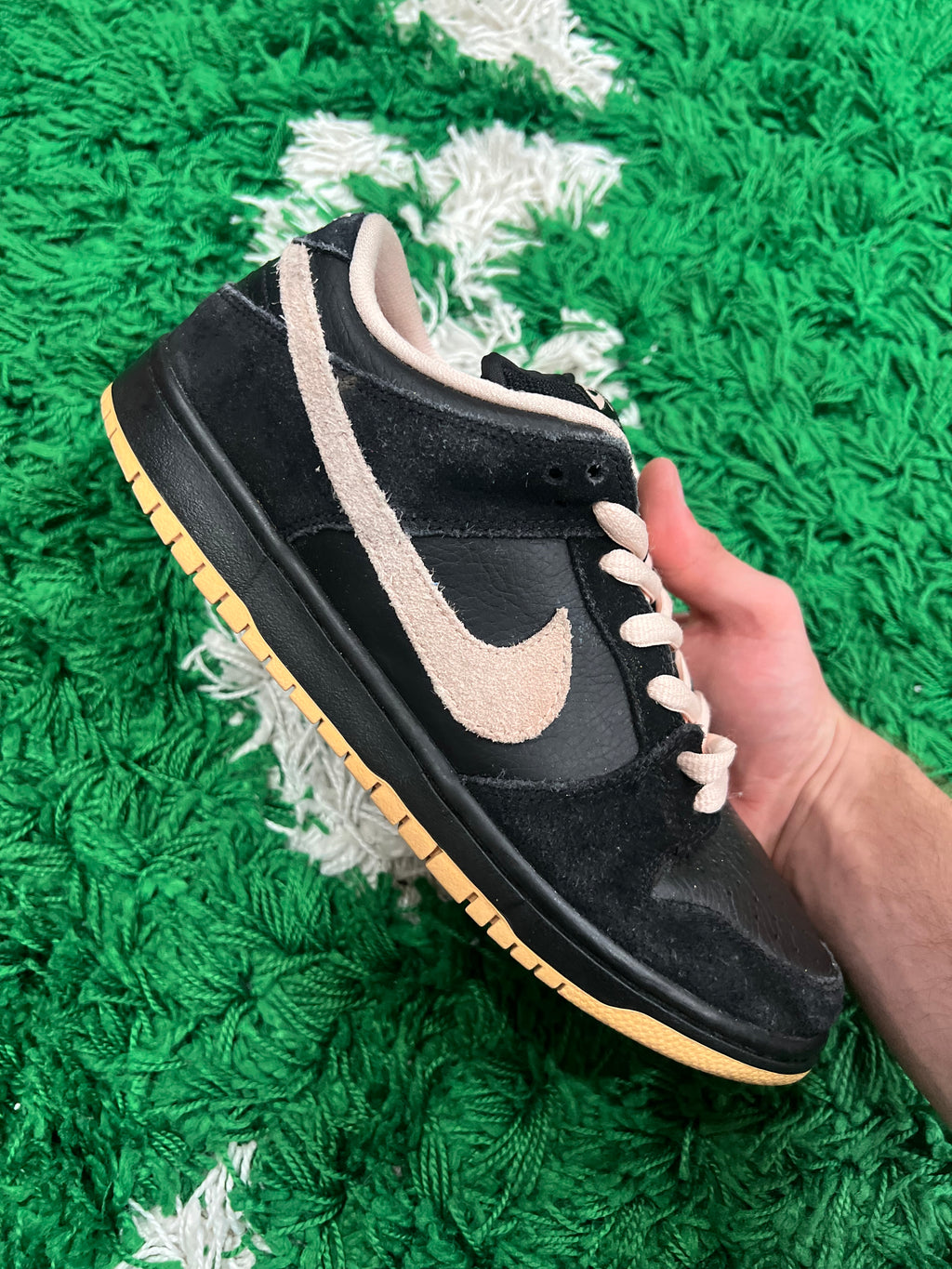 Nike SB Dunk Low Black Washed Coral (Preowned 9M)