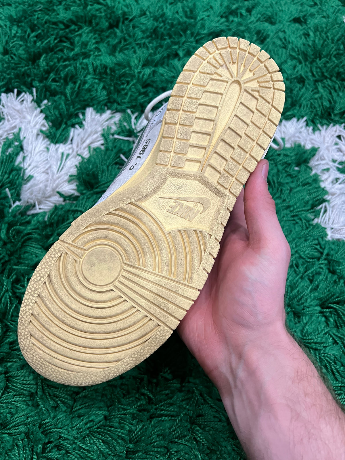Nike Dunk Low Off-White Lot 1 (Preowned 8M)