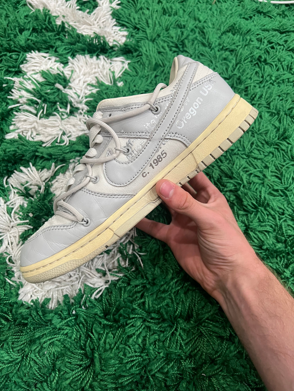 Nike Dunk Low Off-White Lot 42 (Preowned 8.5M)
