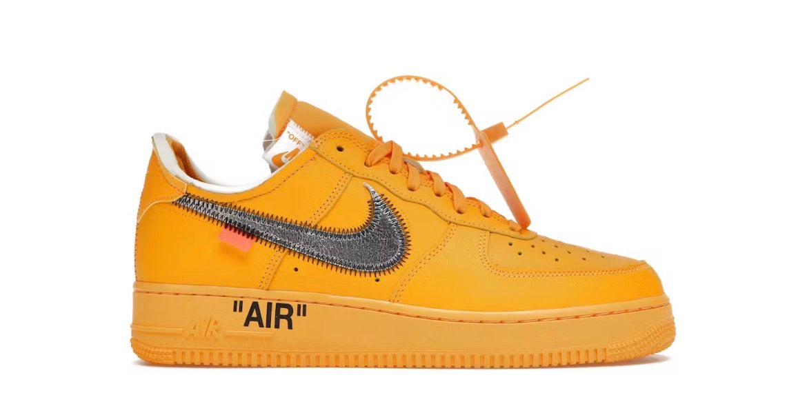 Nike Air Force 1 Low Off-White ICA University Gold (Pre-Owned 12M)