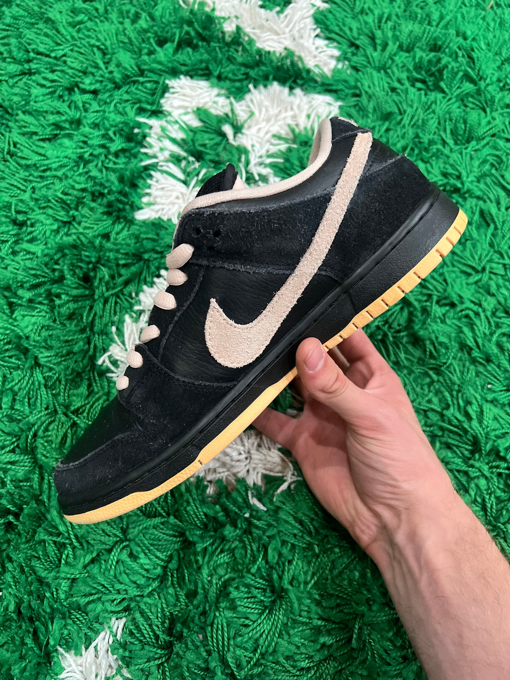 Nike SB Dunk Low Black Washed Coral (Preowned 9M)