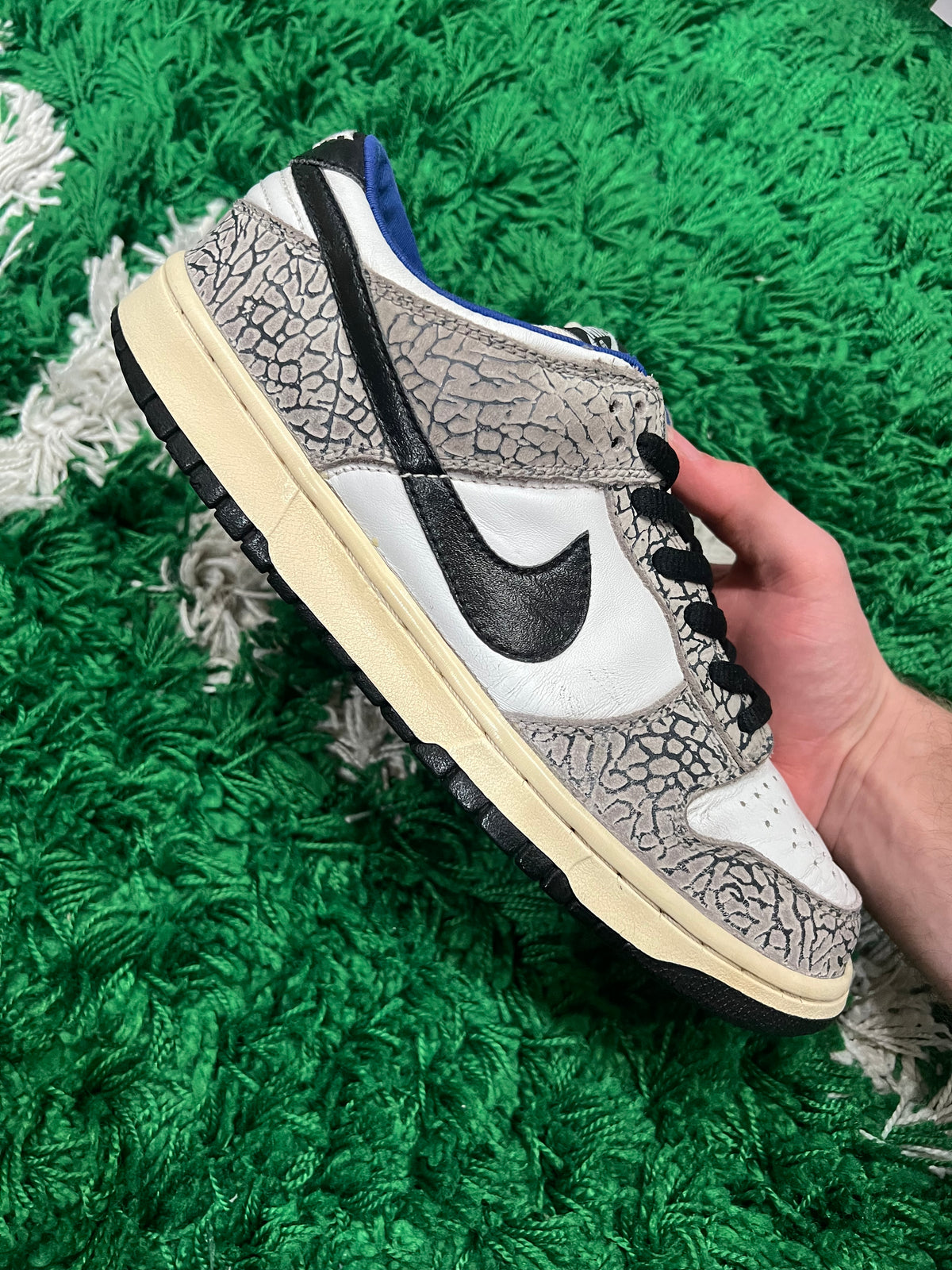 Nike SB Dunk Low Supreme White Cement (2002) (Preowned 9.5M)
