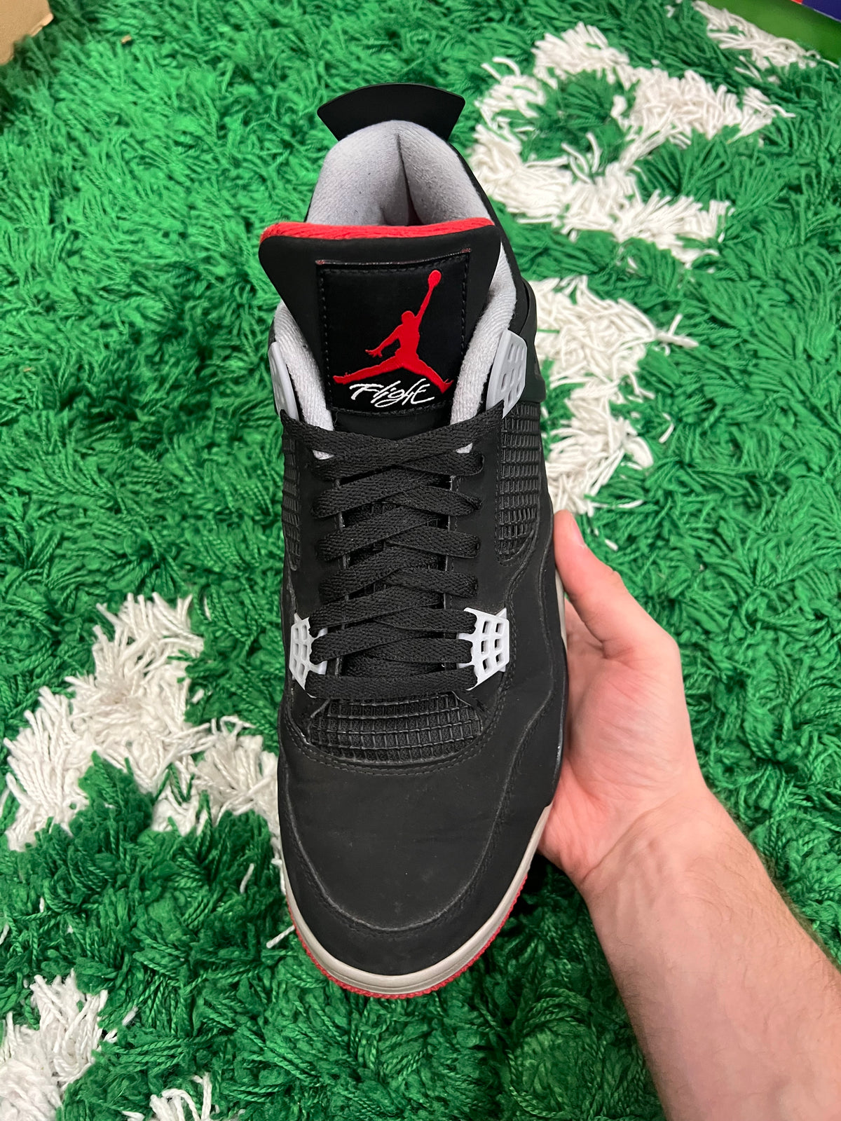 Jordan 4 Bred (2019) (Preowned 12M)