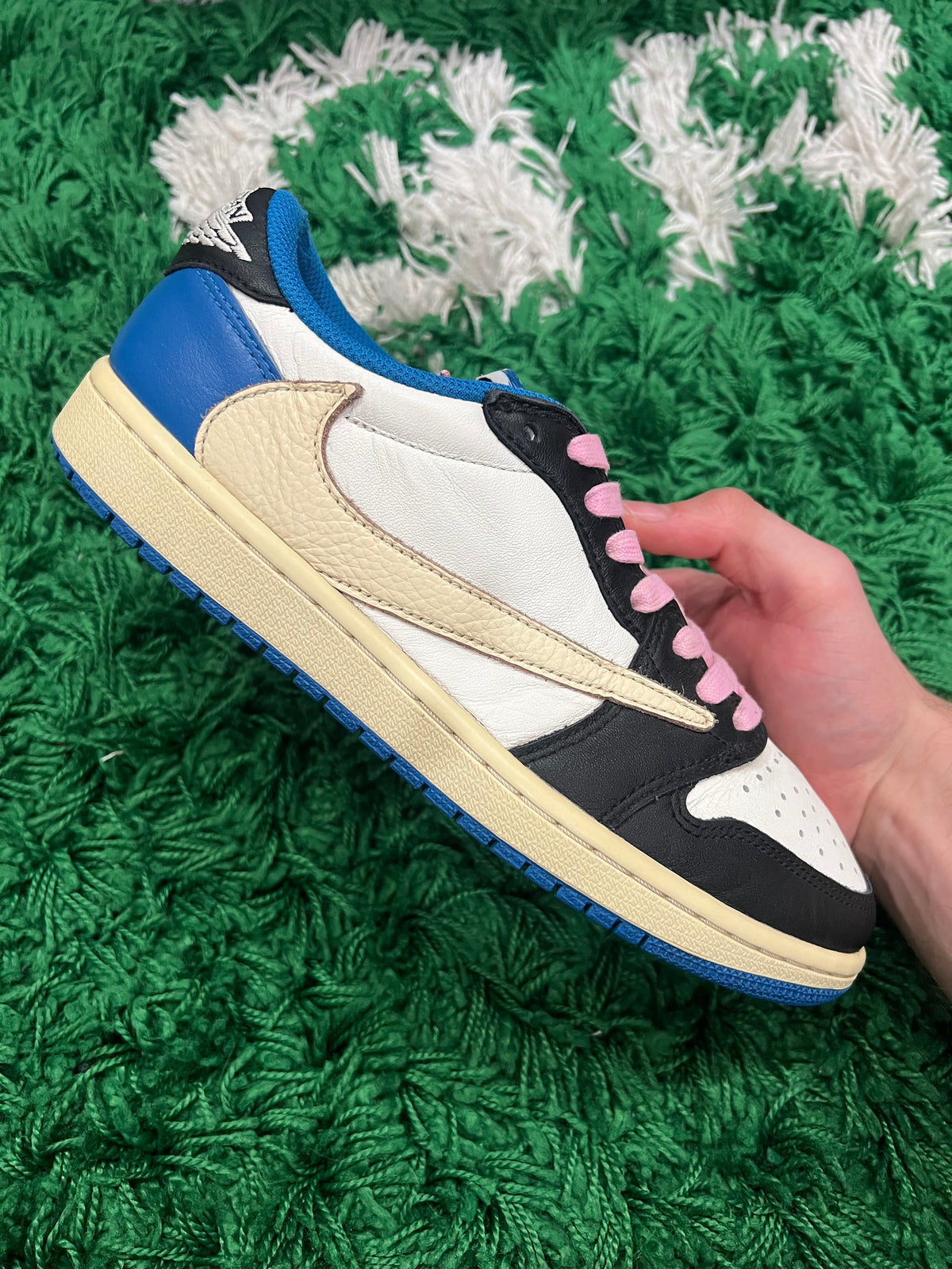 Jordan 1 Low Fragment x Travis Scott (Preowned 7.5M)