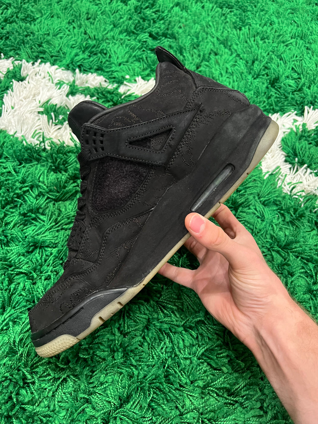 Jordan 4 Kaws Black (Preowned 12M)