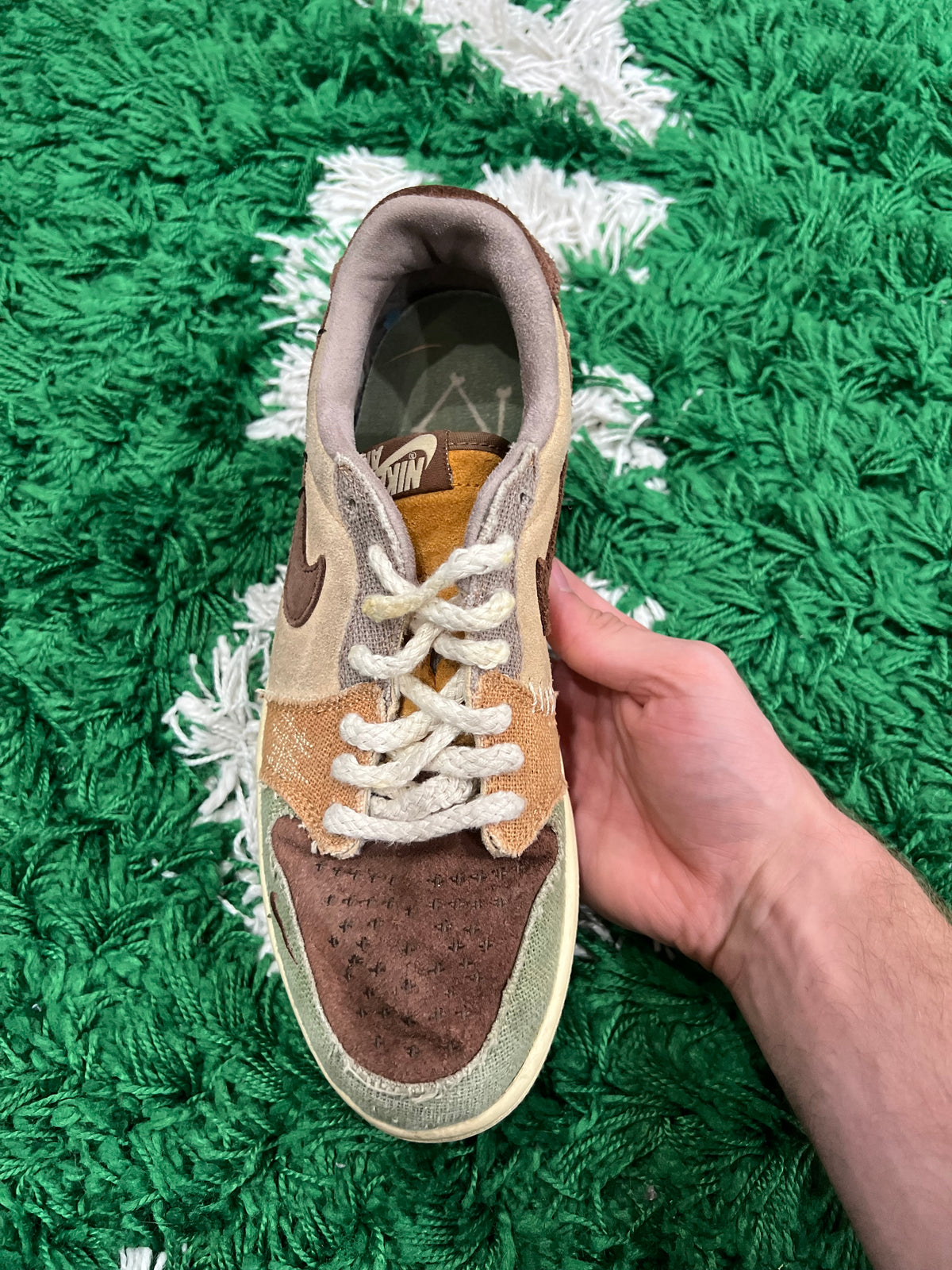 Jordan 1 Low Zion Williamson Voodoo (Preowned 8M)
