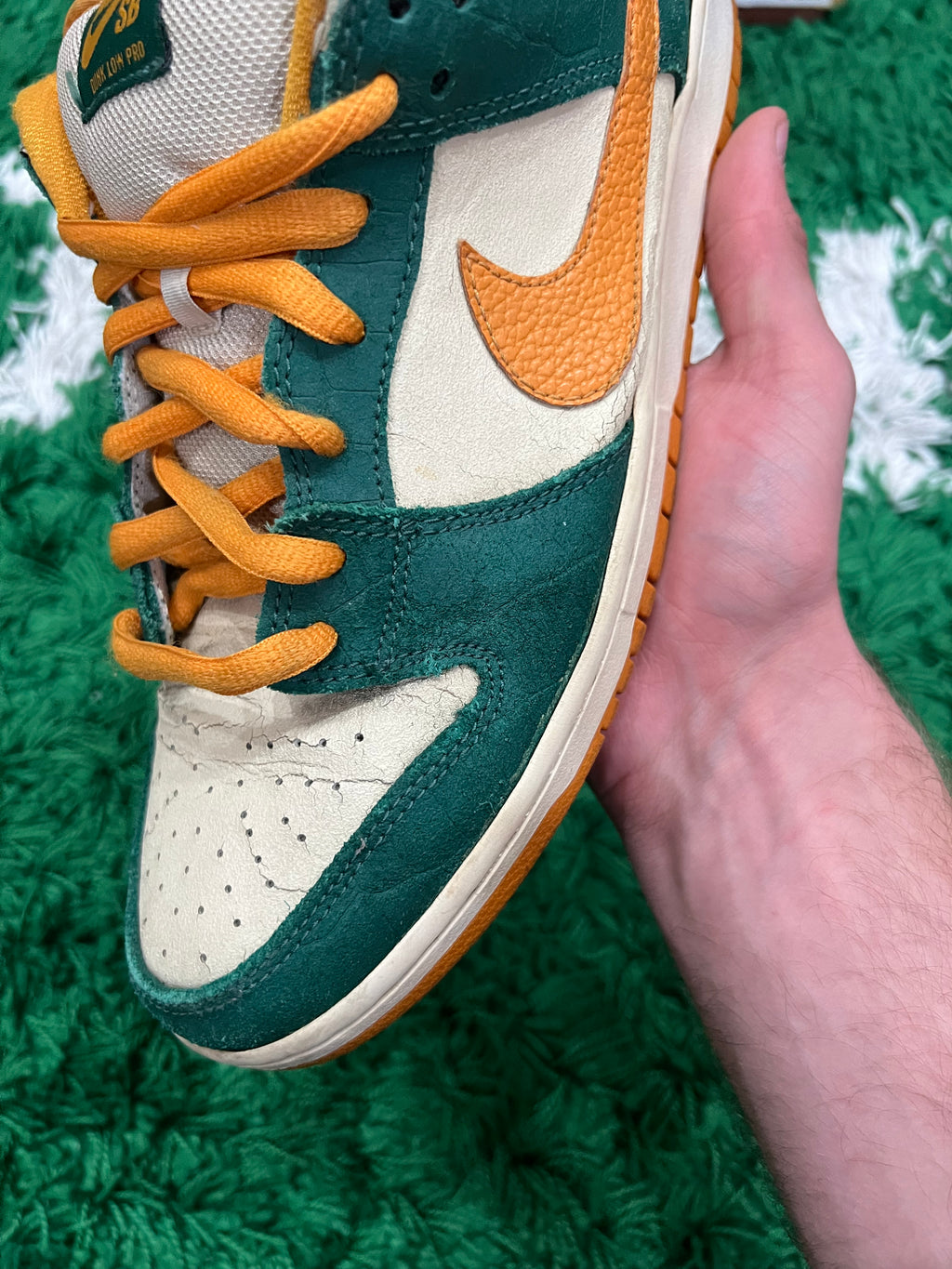 Nike SB Dunk Low Legion Pine Kumquat (Preowned 11M)