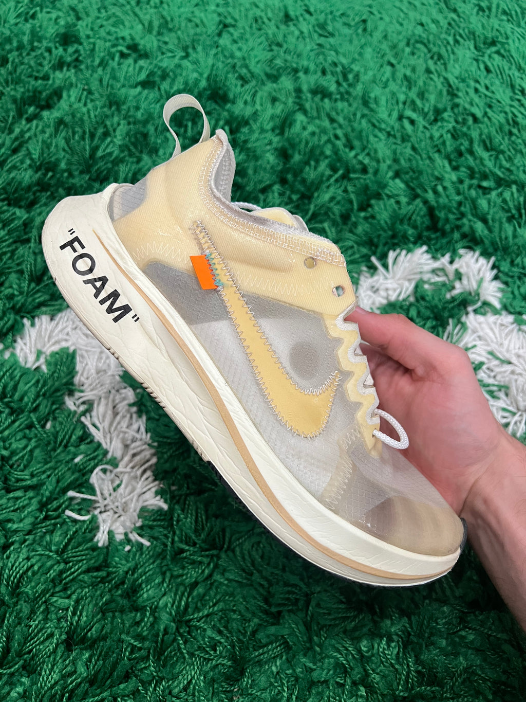 Nike Zoom Fly Off-White (Preowned 7M)