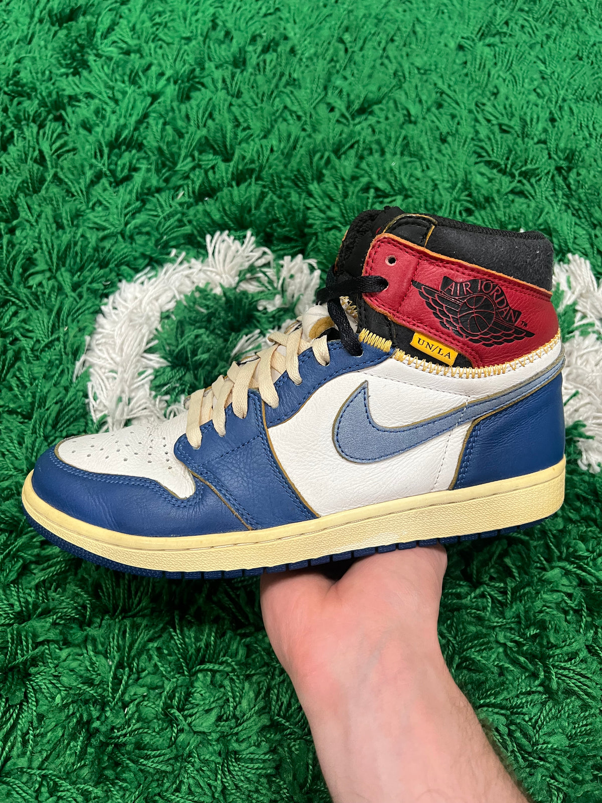 Jordan 1 High Union Los Angeles Storm Blue (Preowned 9.5M)