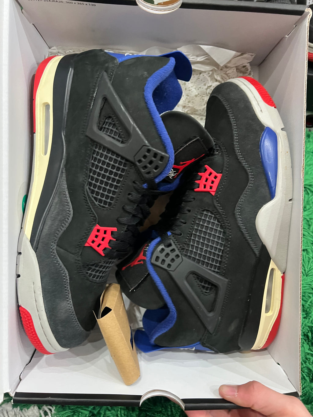 Jordan 4 Rare Air (White Lettering) (Preowned 12M)