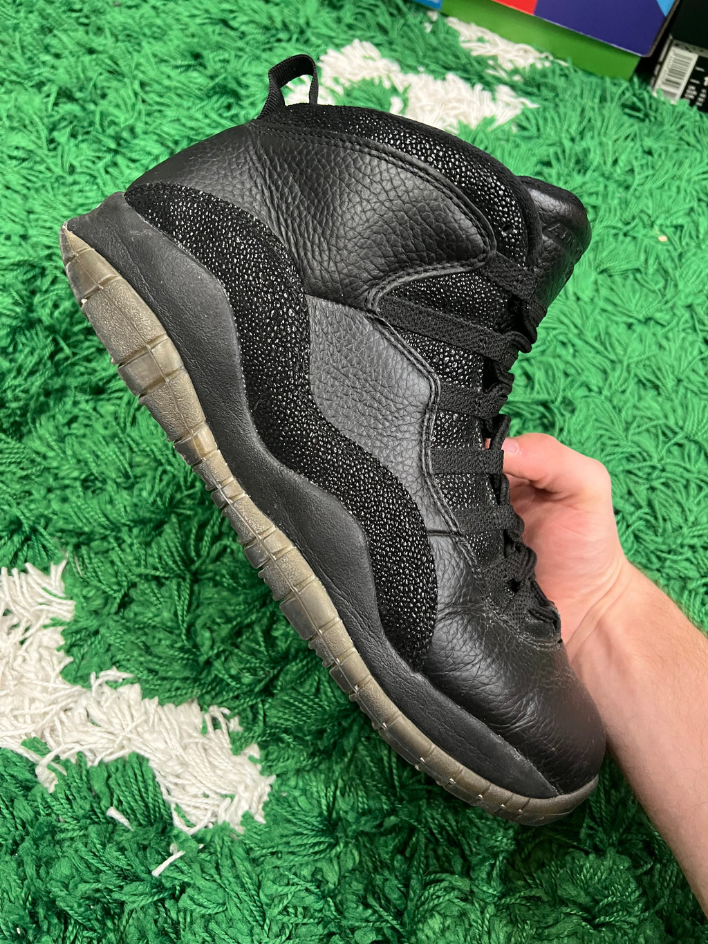 Jordan 10 Drake OVO Black (Preowned 12M)