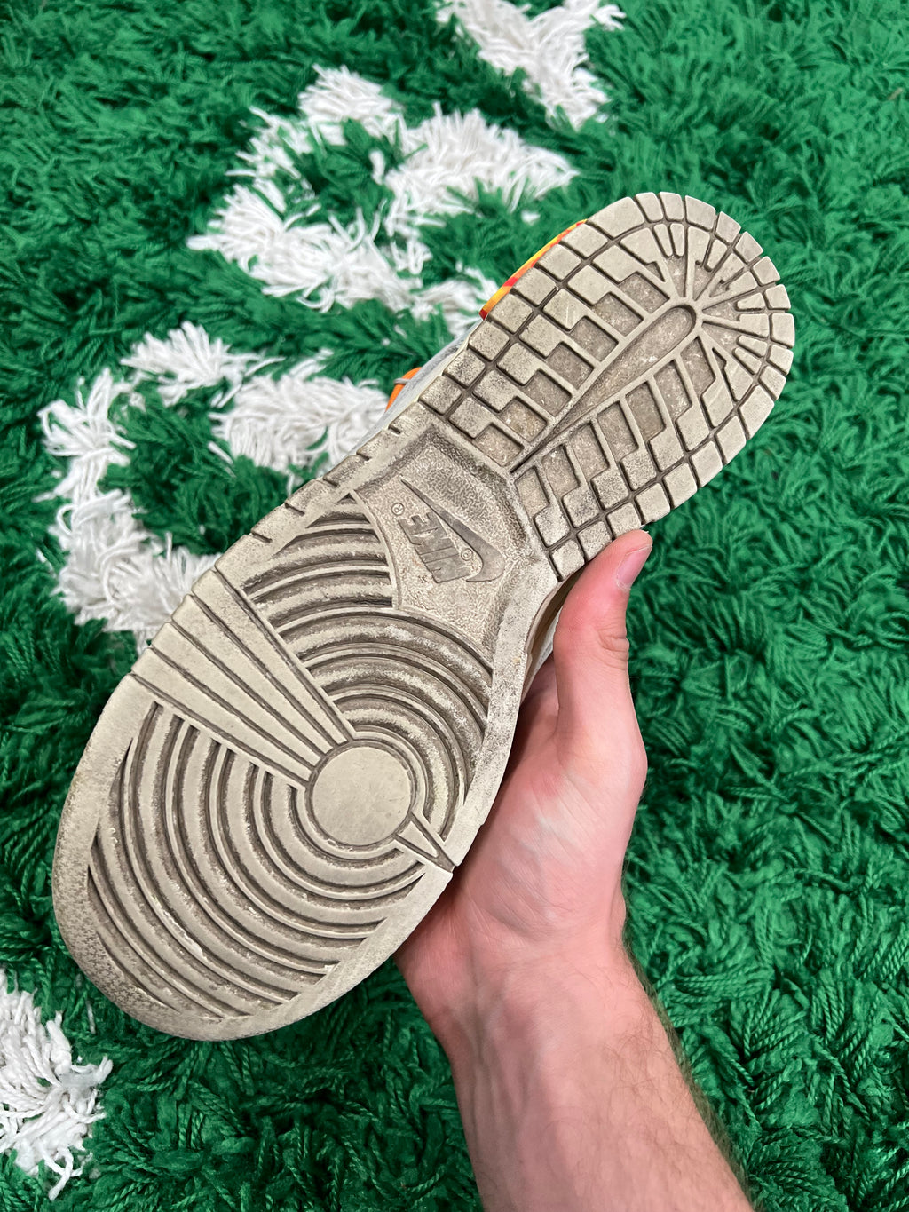 Nike Dunk Low Off-White Lot 44 (Preowned 9M)