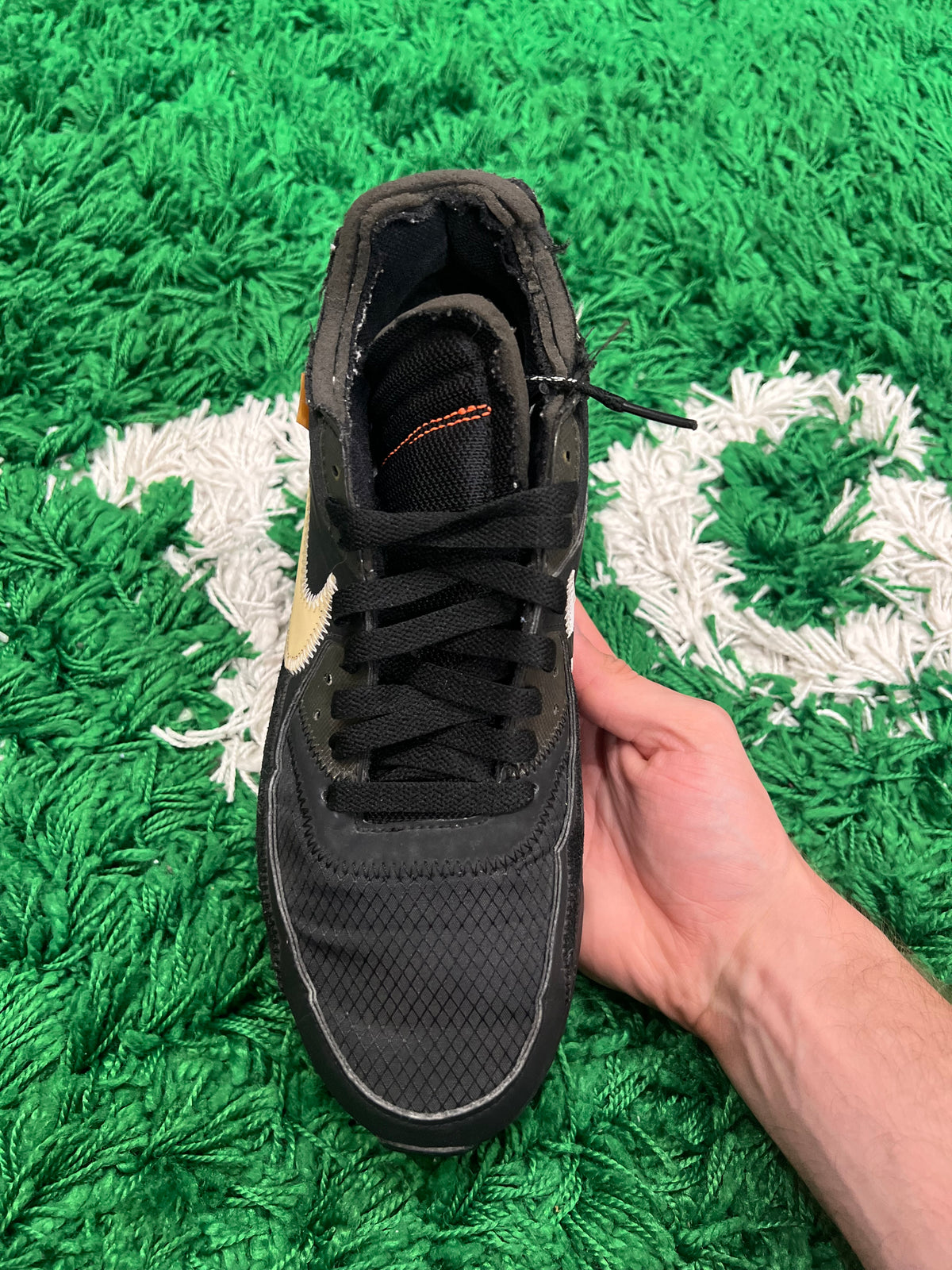Nike Air Max Off-White Black (Preowned 9M)